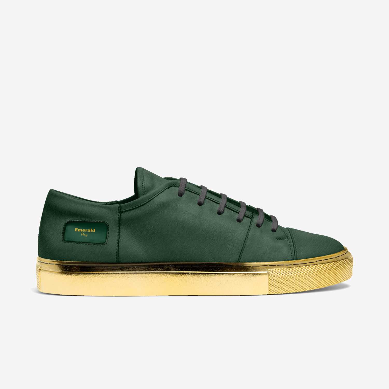 Gems custom made in Italy shoes by Gregory Amos | Side view