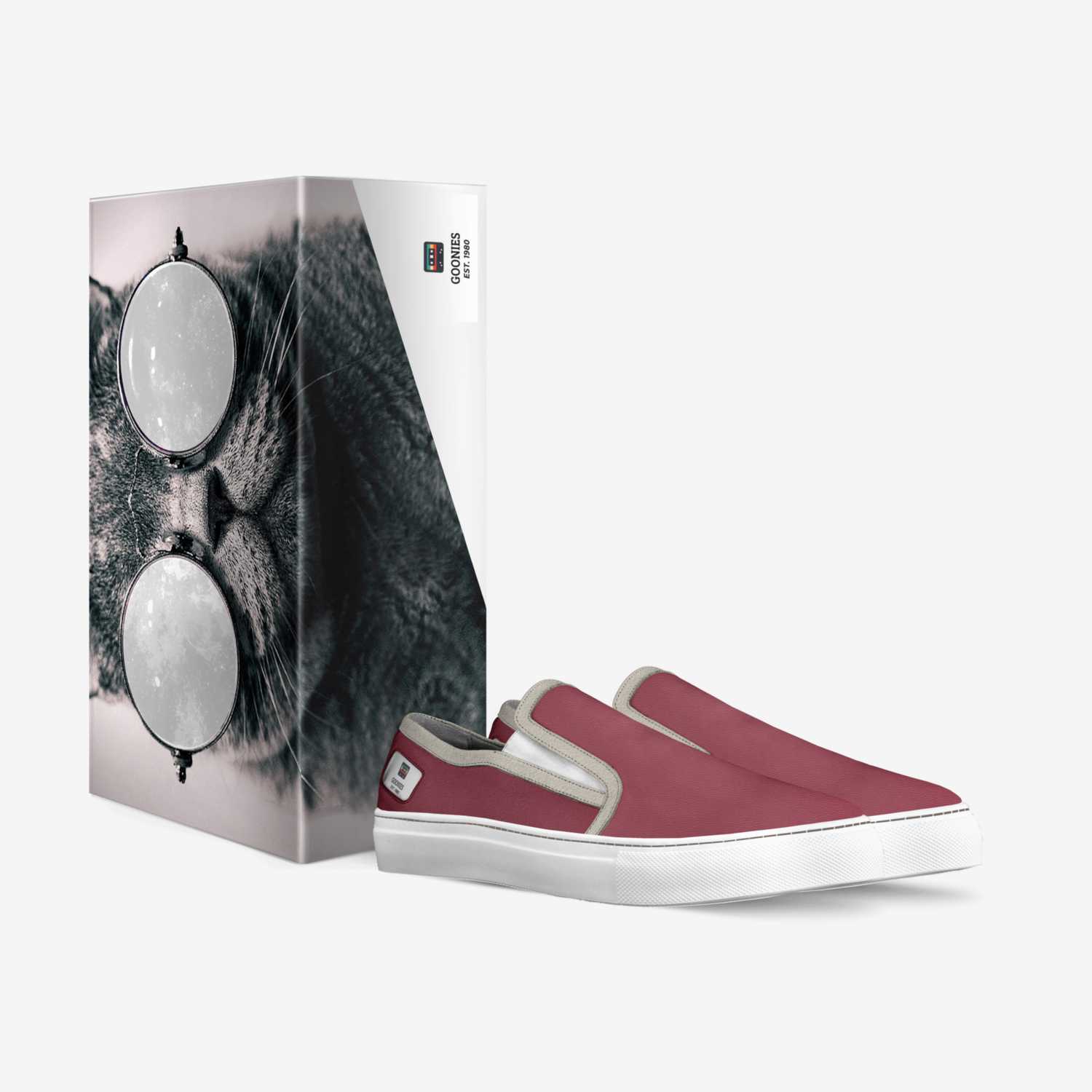 Goonies custom made in Italy shoes by Keeda Kollins | Box view