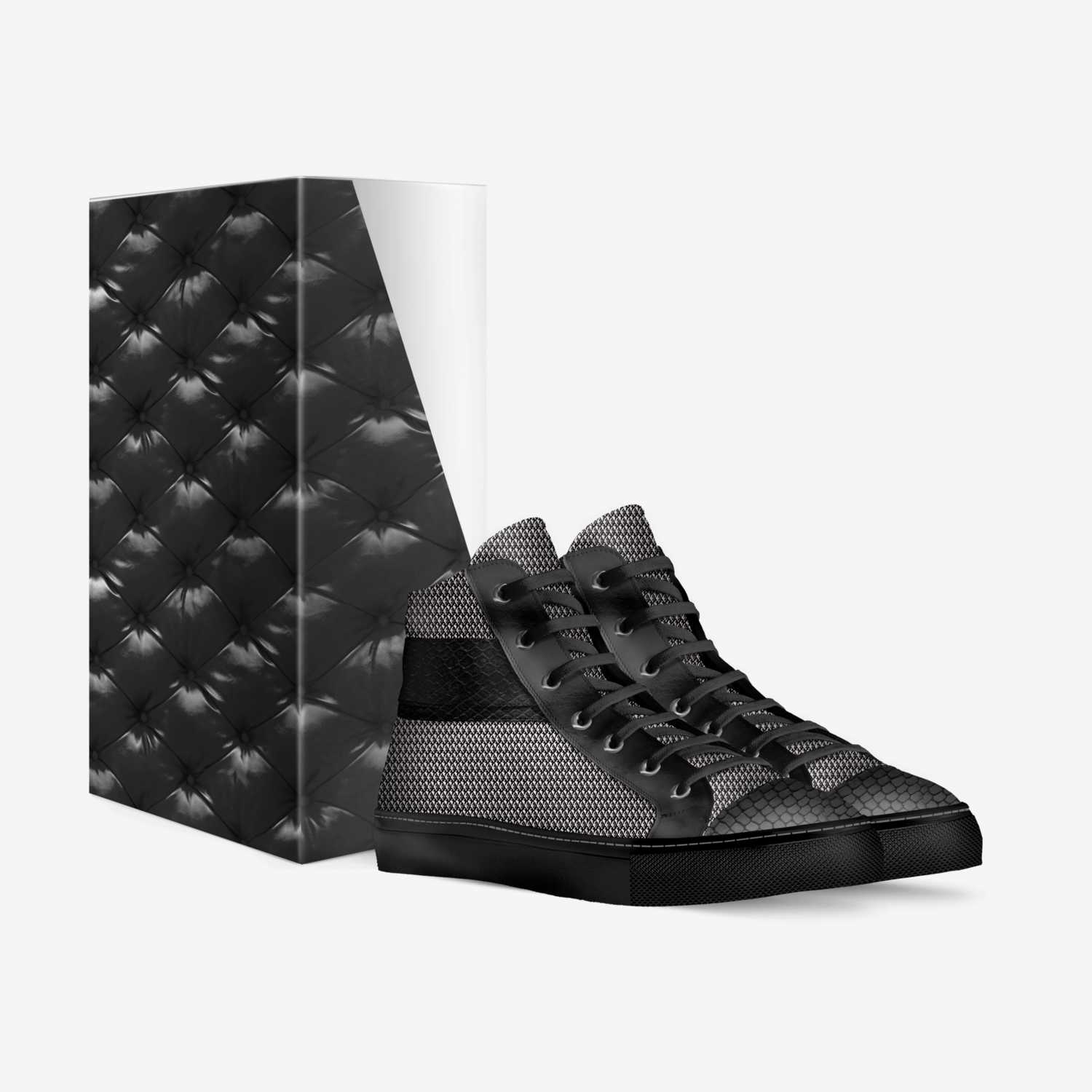Walkin Wild custom made in Italy shoes by Ladarius Jones | Box view
