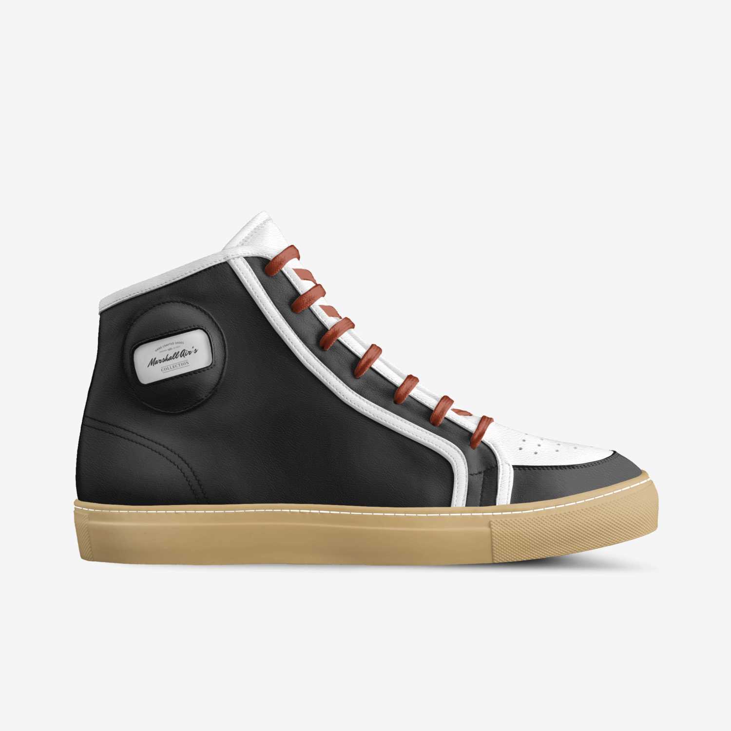 Marshall Air's custom made in Italy shoes by Alonzo Dewayne Marshall | Side view