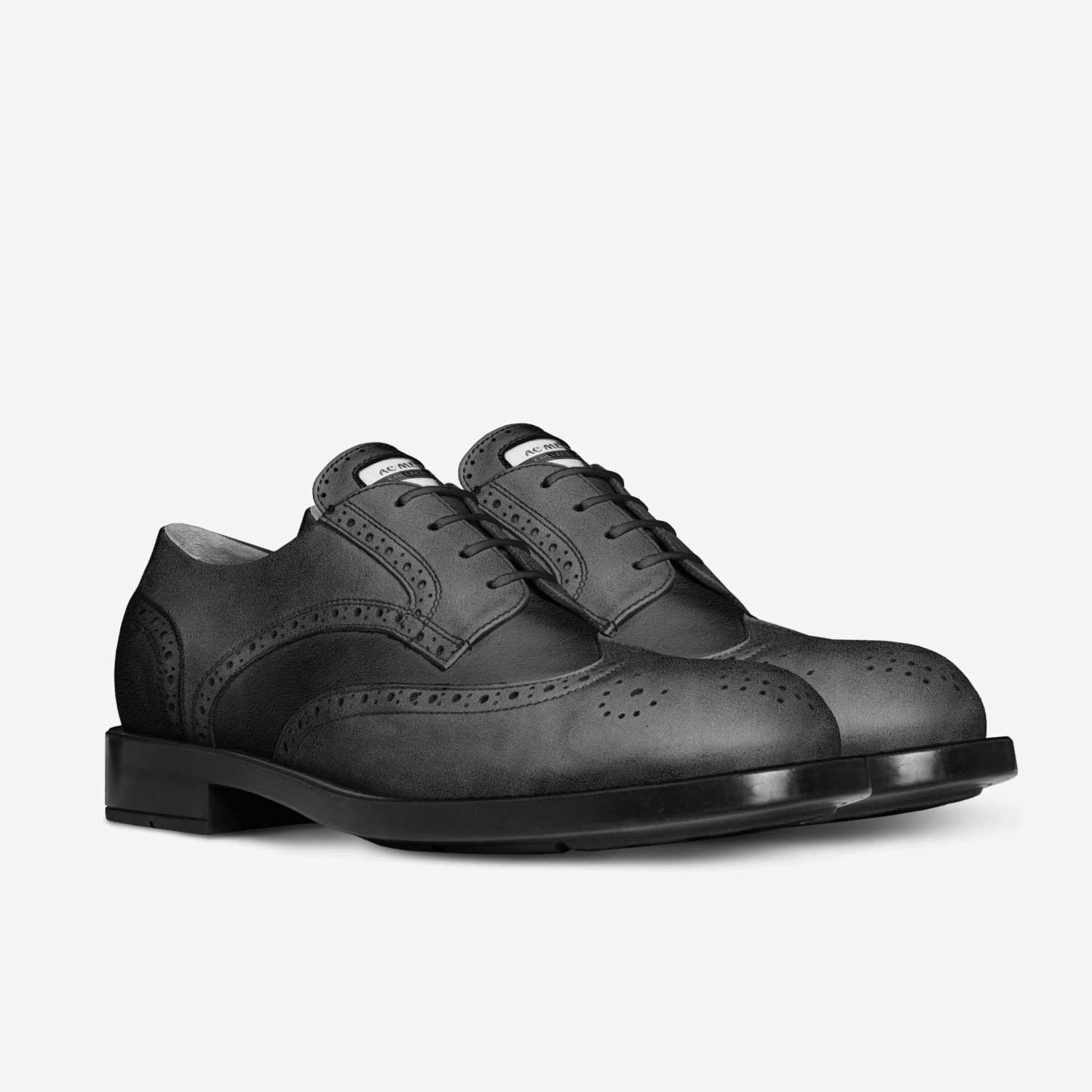 AC MEN custom made in Italy shoes by Km Brand | Double view