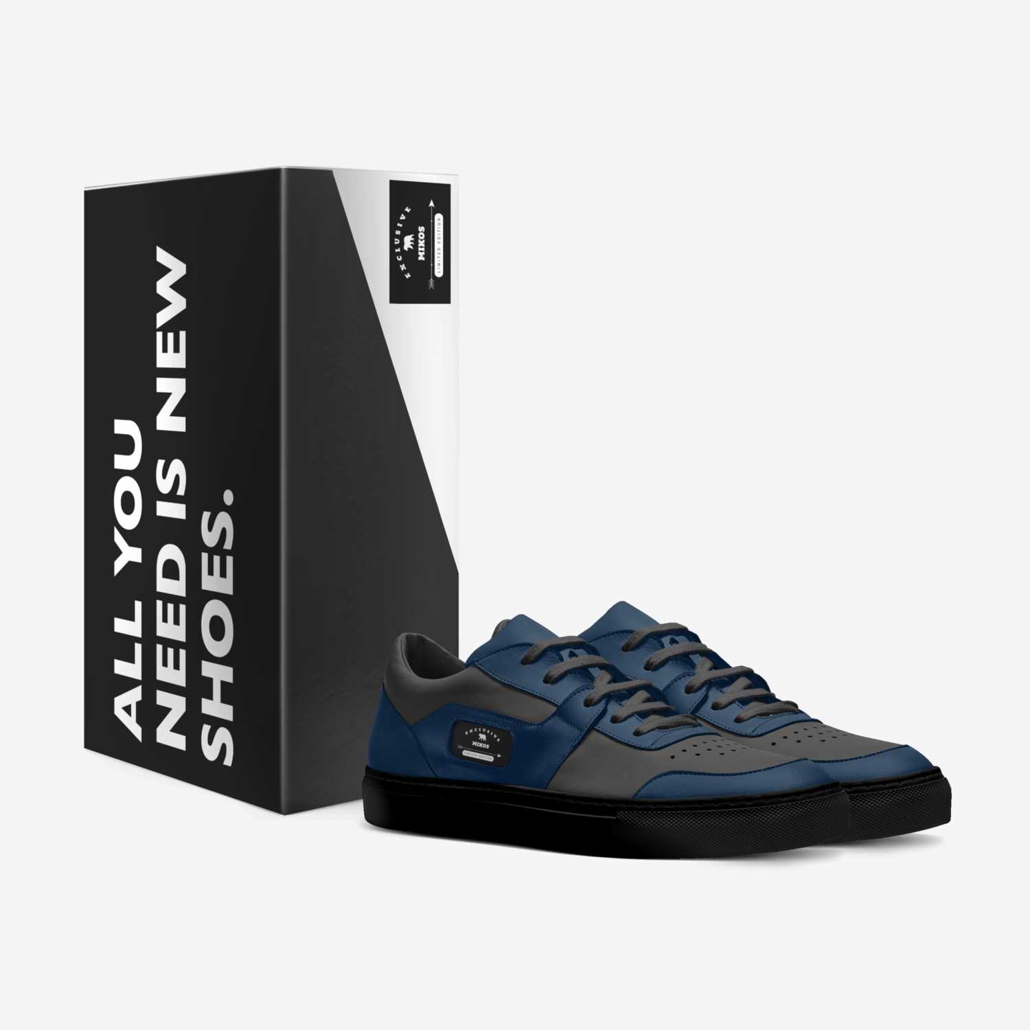 Mikos custom made in Italy shoes by Spencer Miko | Box view