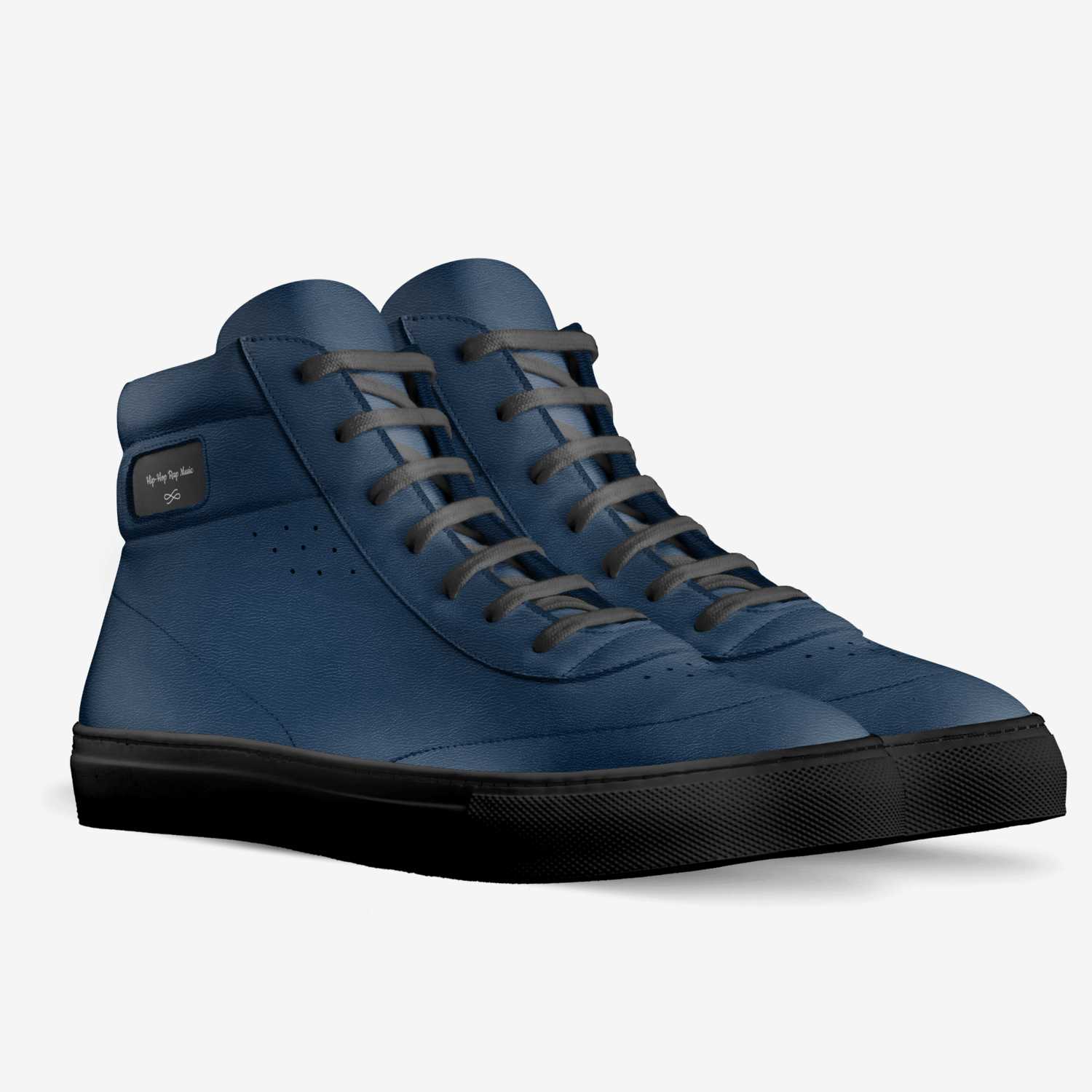 Hip-Hop Rap Music custom made in Italy shoes by Kedrick Burke | Double view