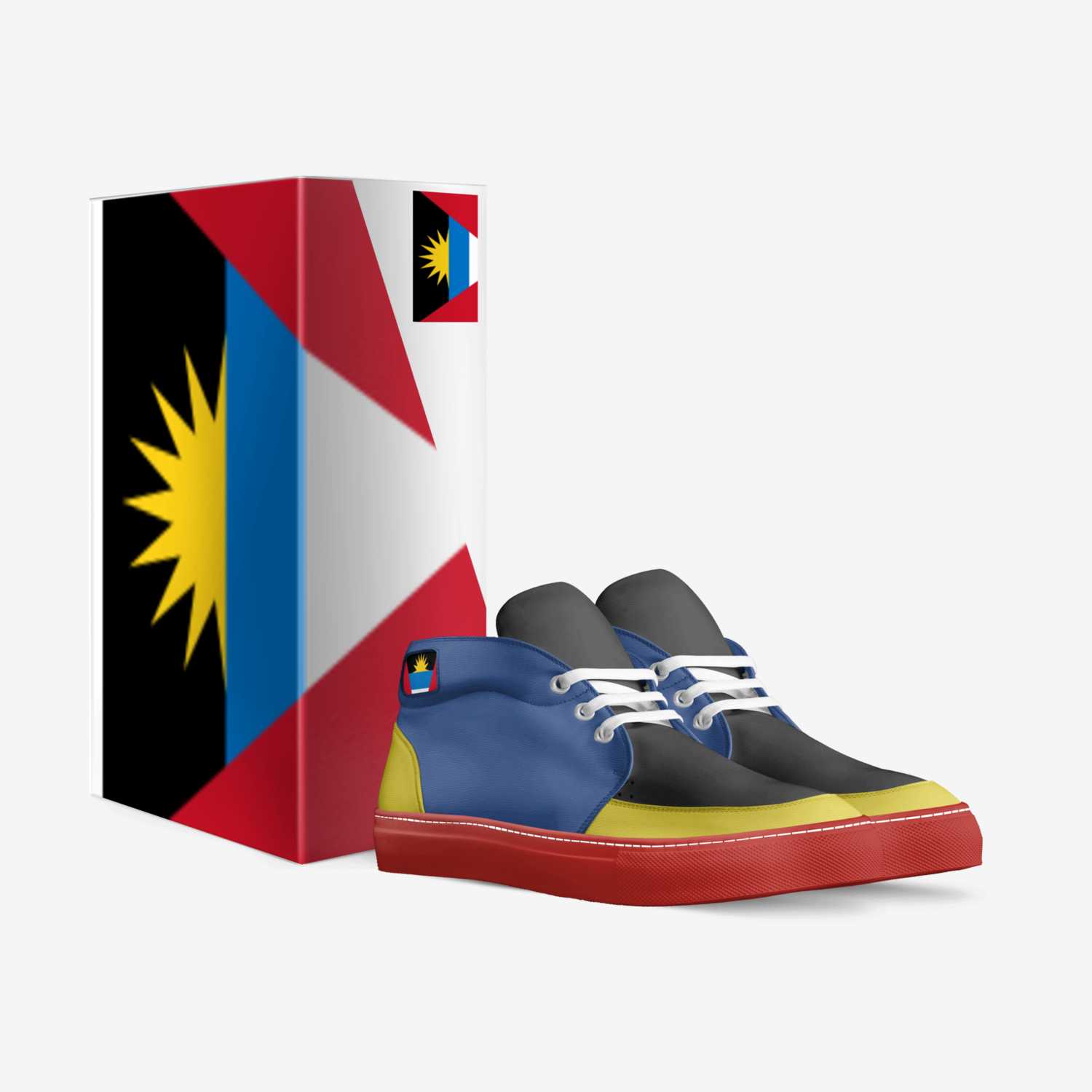 antigua custom made in Italy shoes by Brookes Empire | Box view