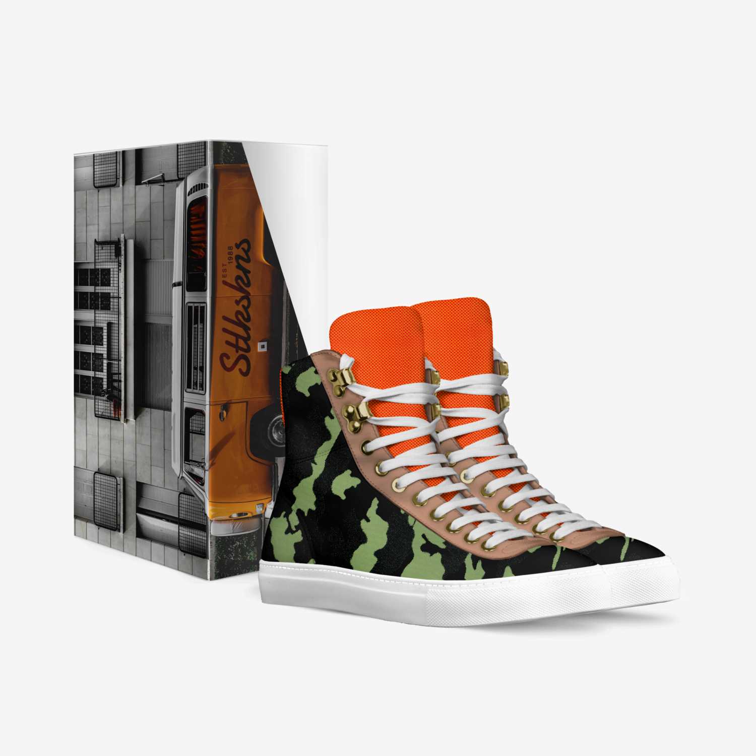 Stlkskns - S425 custom made in Italy shoes by Emeka Ibe | Box view