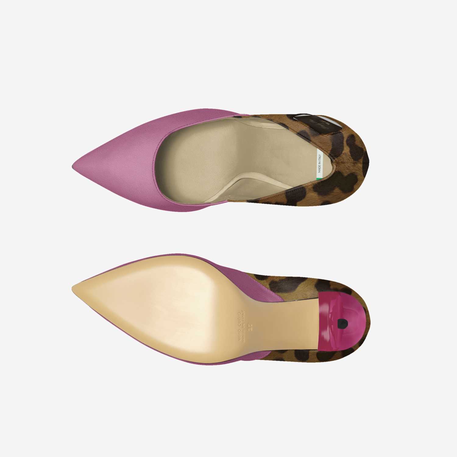 Simply Shar  custom made in Italy shoes by Sharmaine Thomas | Top view