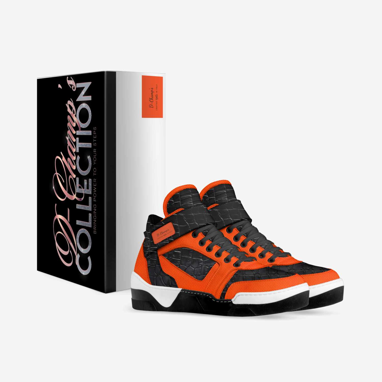 D-Champ's  custom made in Italy shoes by De-borah Champion | Box view
