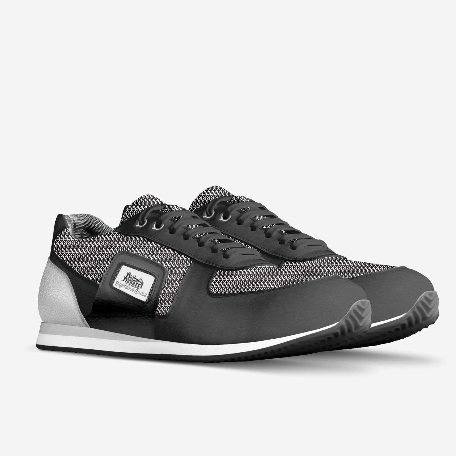 Righteous Souls custom made in Italy shoes by Righteousity Apparel | Double view