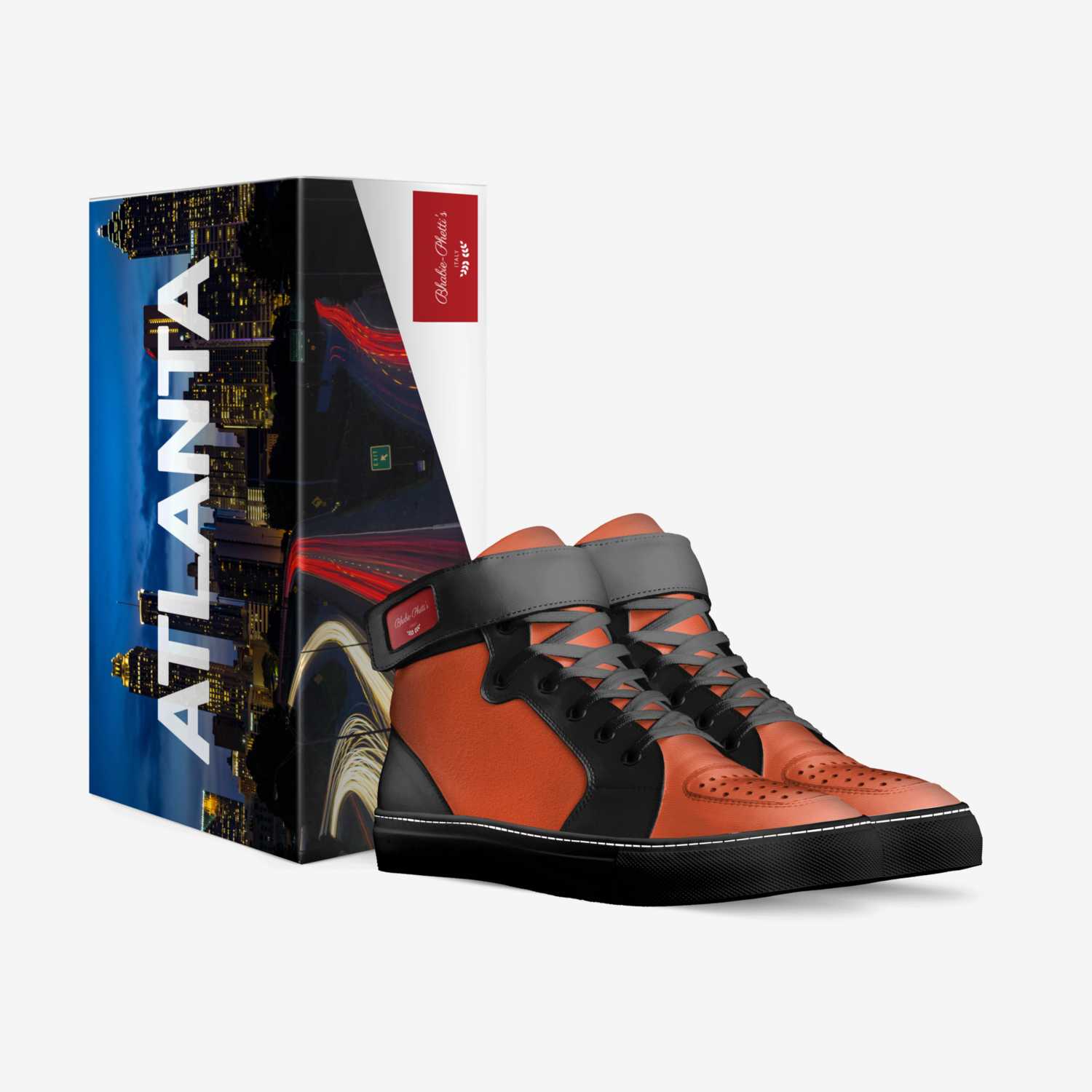 Bhabie-Phetti's custom made in Italy shoes by Timothy Woods | Box view