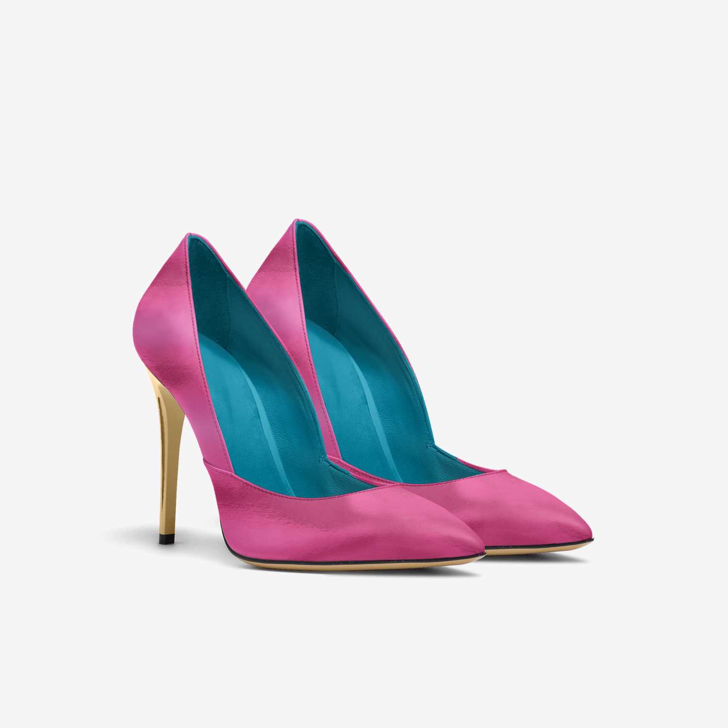Alexanders custom made in Italy shoes by Darius Alexander | Double view