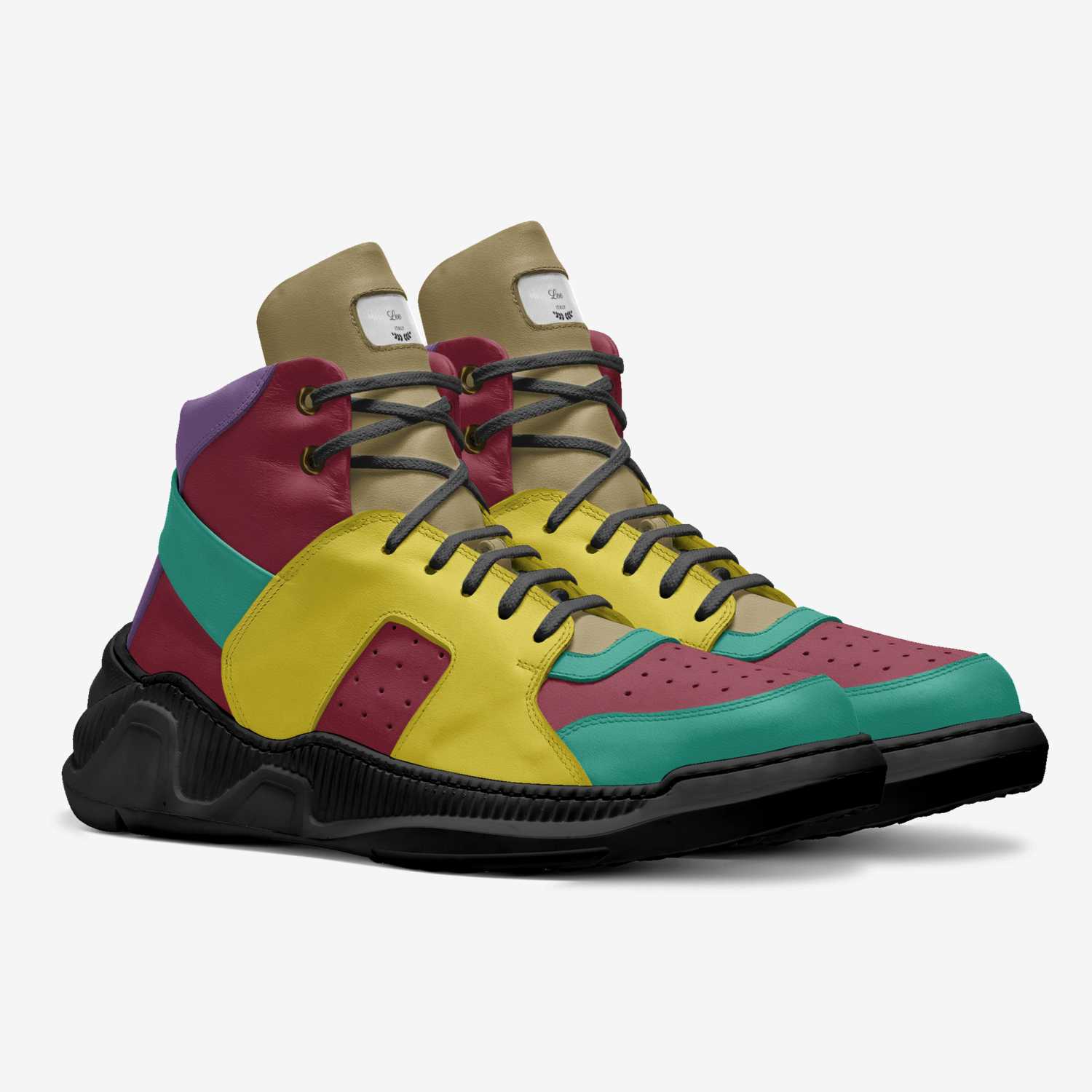 Rocket custom made in Italy shoes by Sadie Fries | Double view