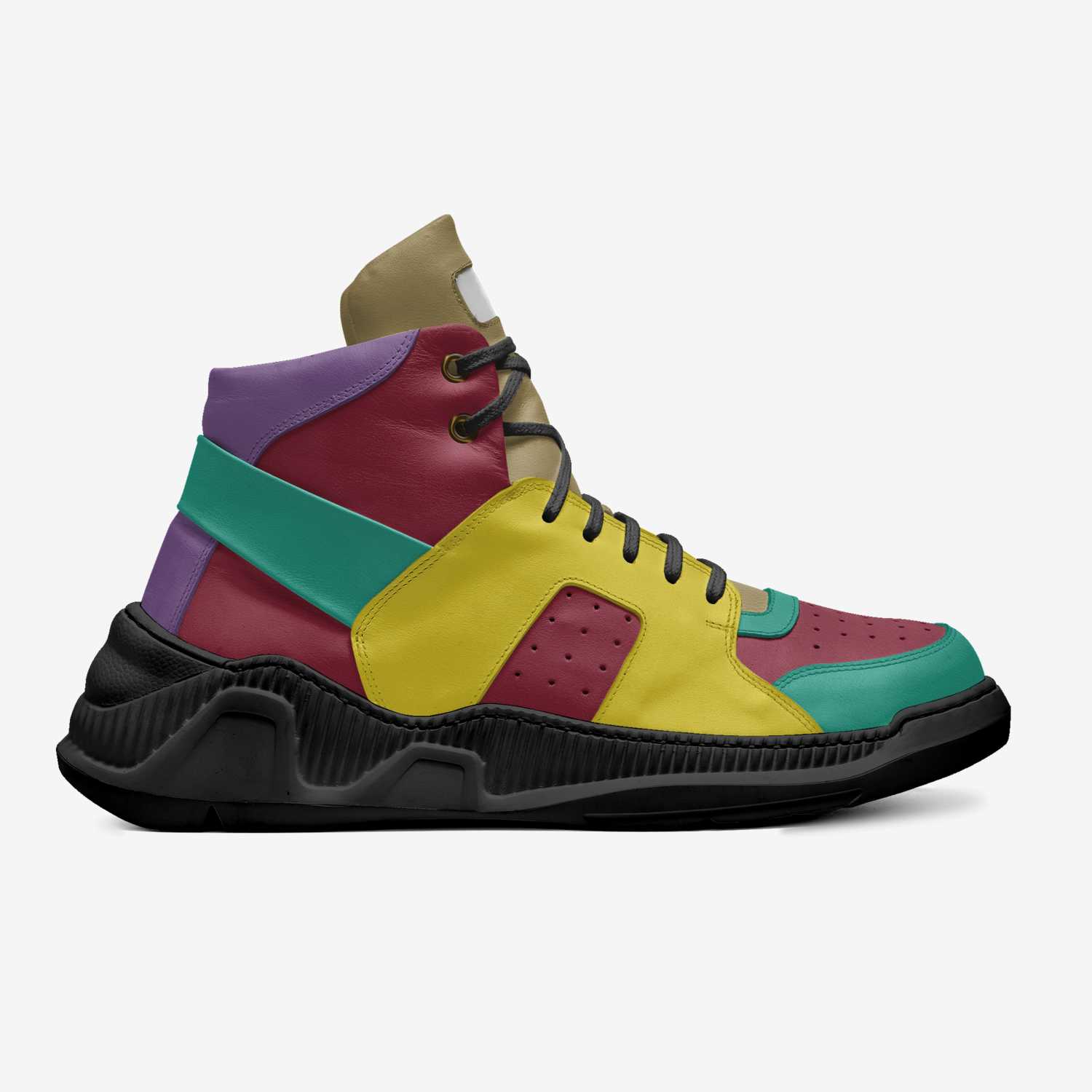 Rocket custom made in Italy shoes by Sadie Fries | Side view