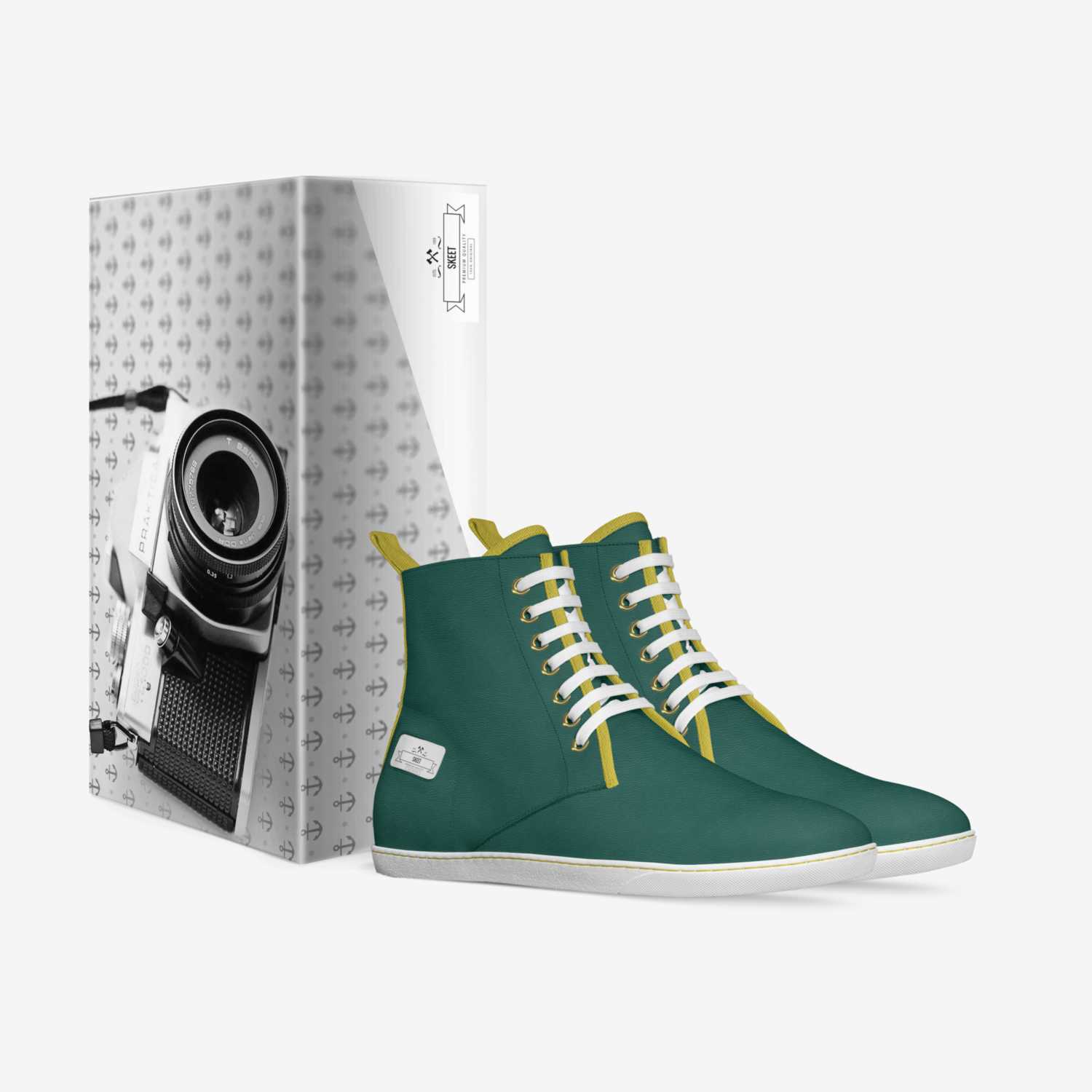 skeet custom made in Italy shoes by Jack Murat | Box view