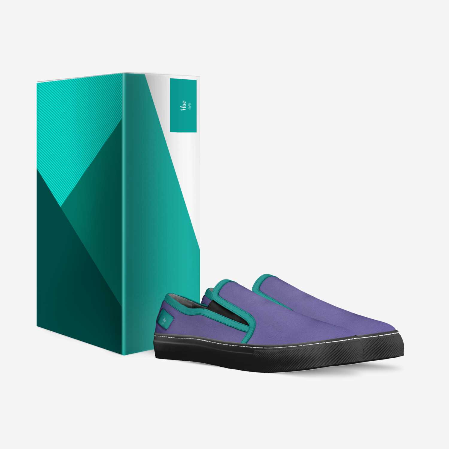 Hue custom made in Italy shoes by Jordon Hulett | Box view