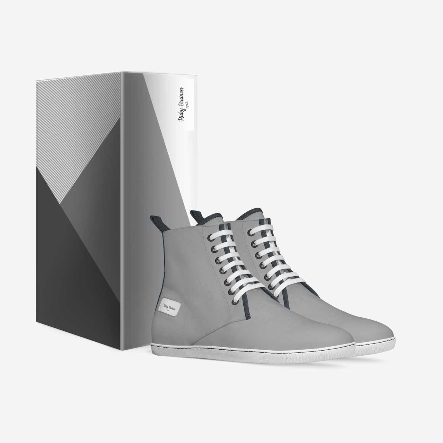 Risky Business custom made in Italy shoes by Devin Bailey | Box view
