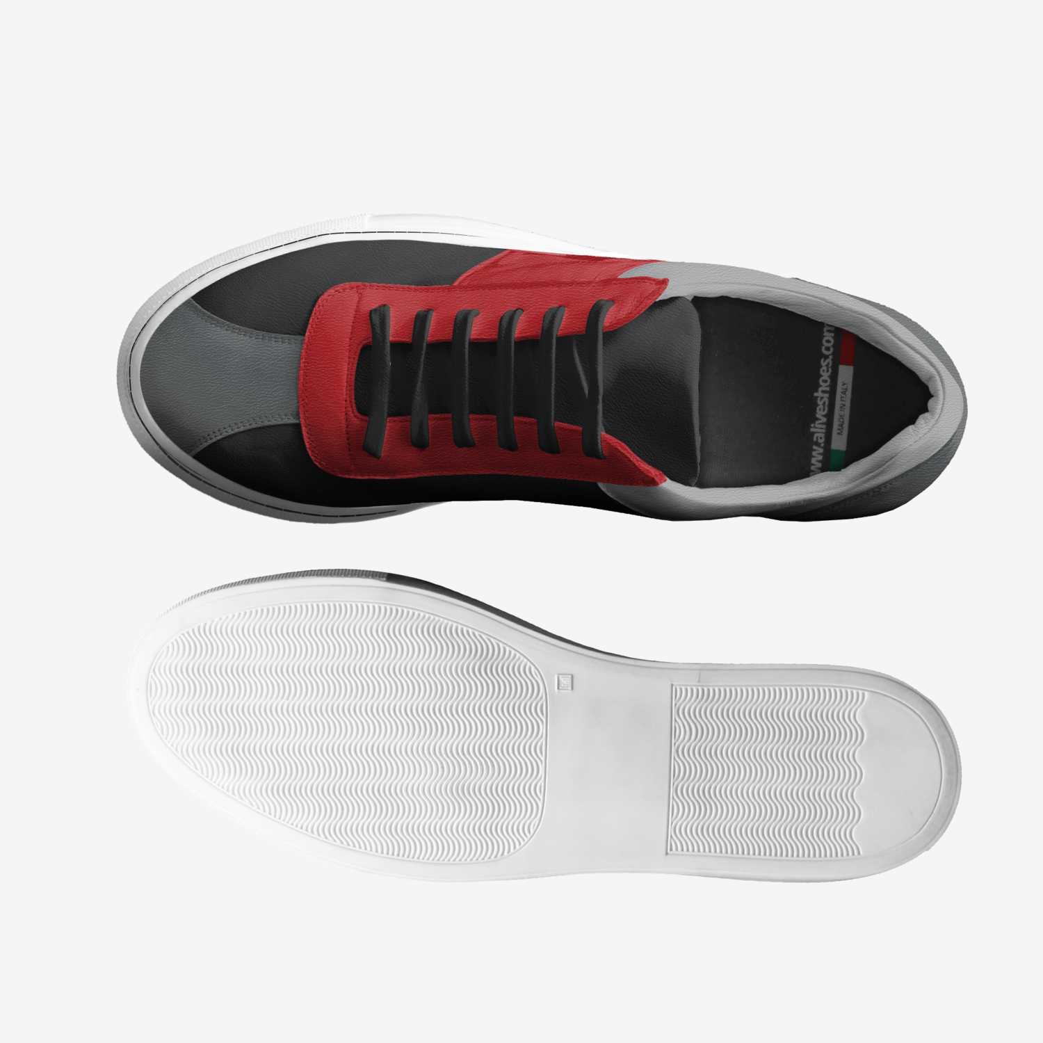 K-NINE custom made in Italy shoes by Kate Hunsinger | Top view