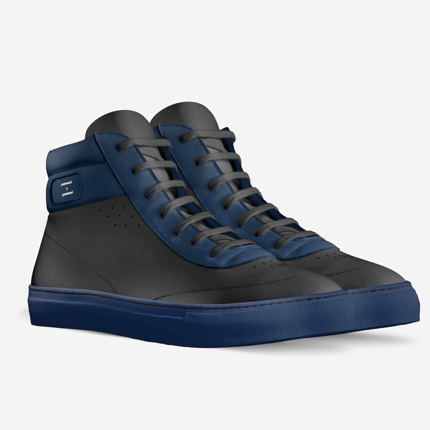 X custom made in Italy shoes by Isai Davila | Double view