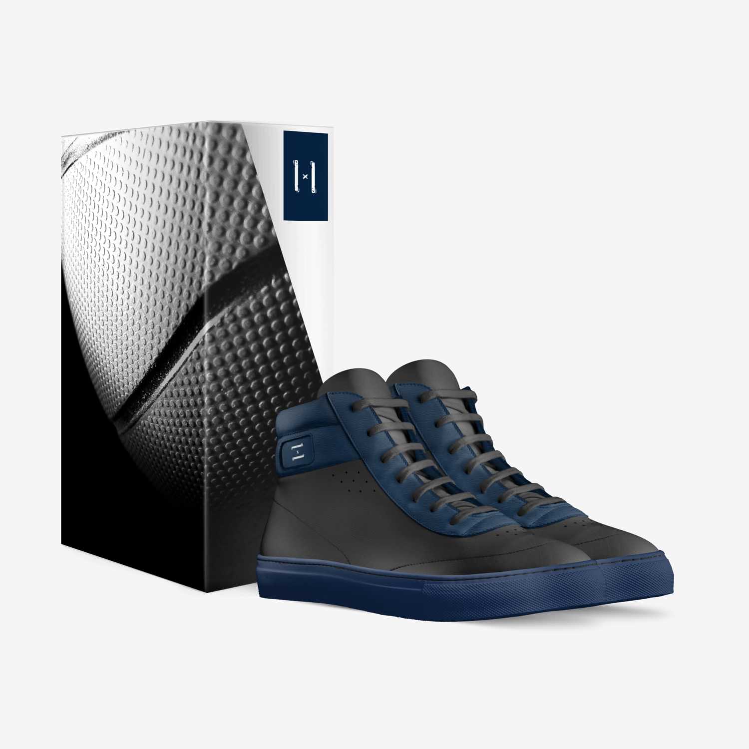 X custom made in Italy shoes by Isai Davila | Box view