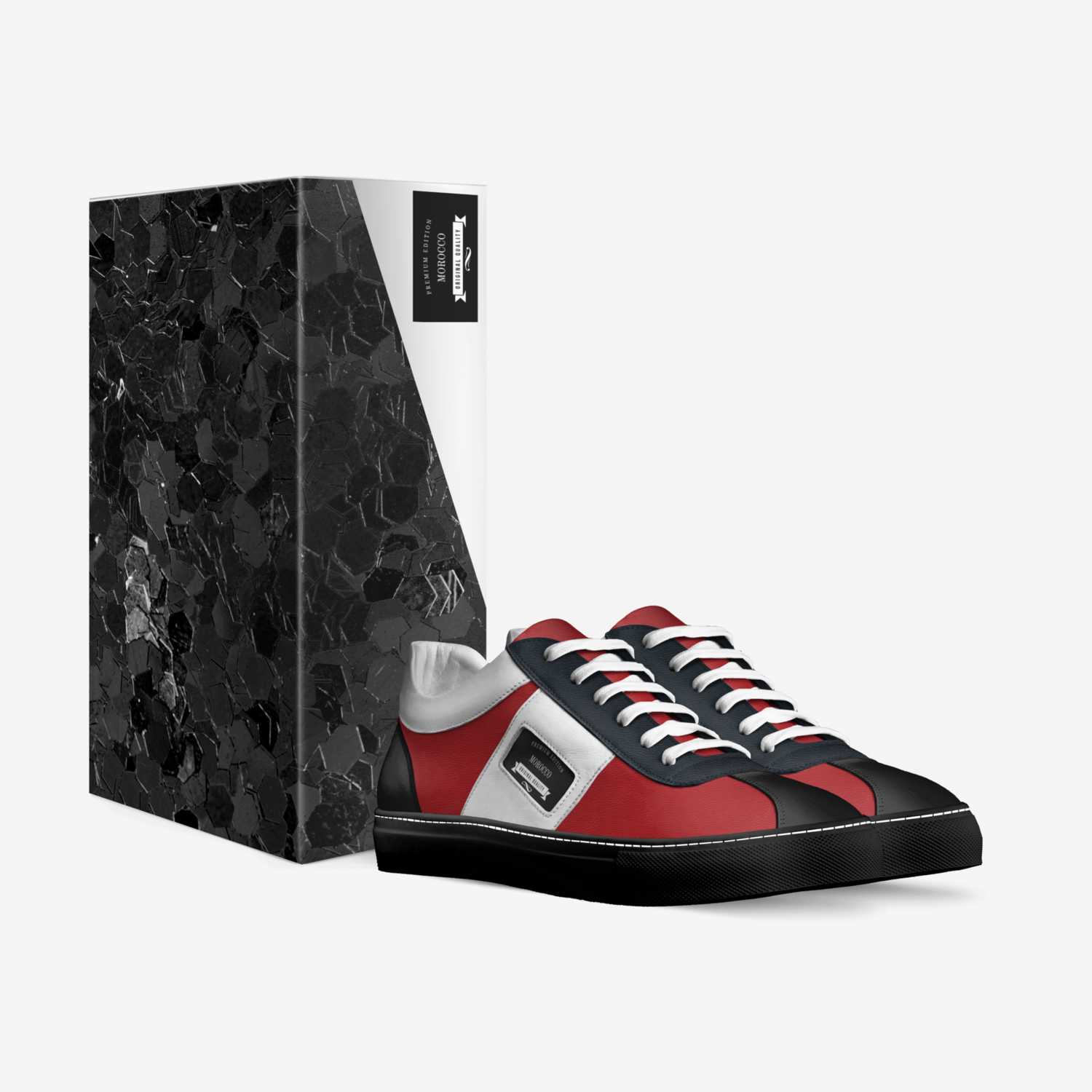 Morocco custom made in Italy shoes by Ricky Easter | Box view