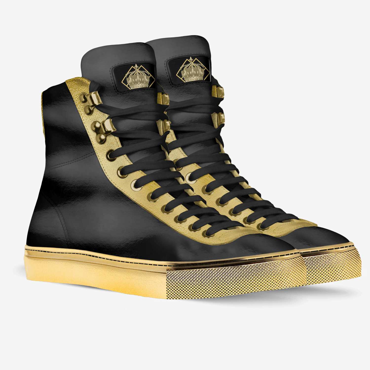 1EK Royalty custom made in Italy shoes by Darius English | Double view
