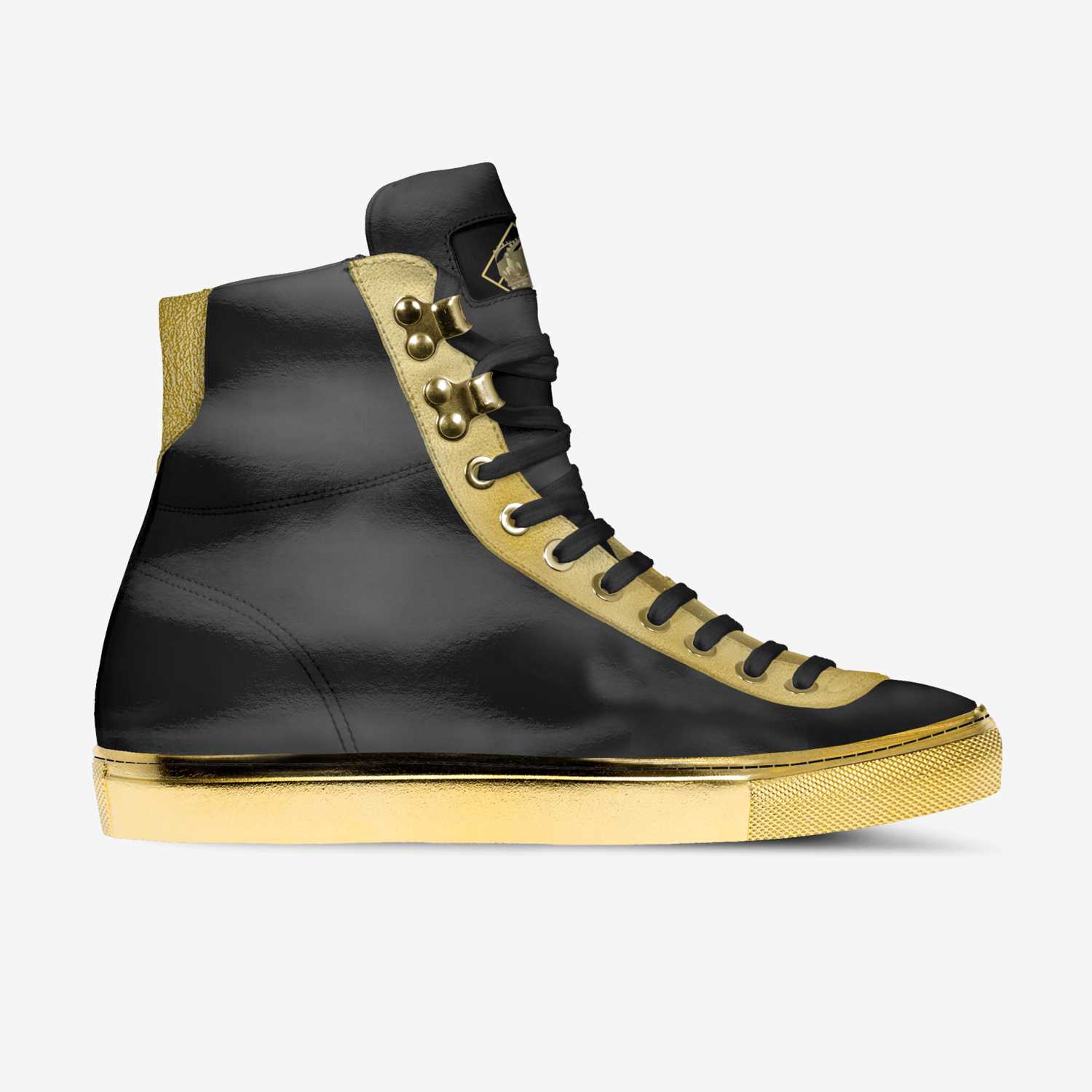 1EK Royalty custom made in Italy shoes by Darius English | Side view