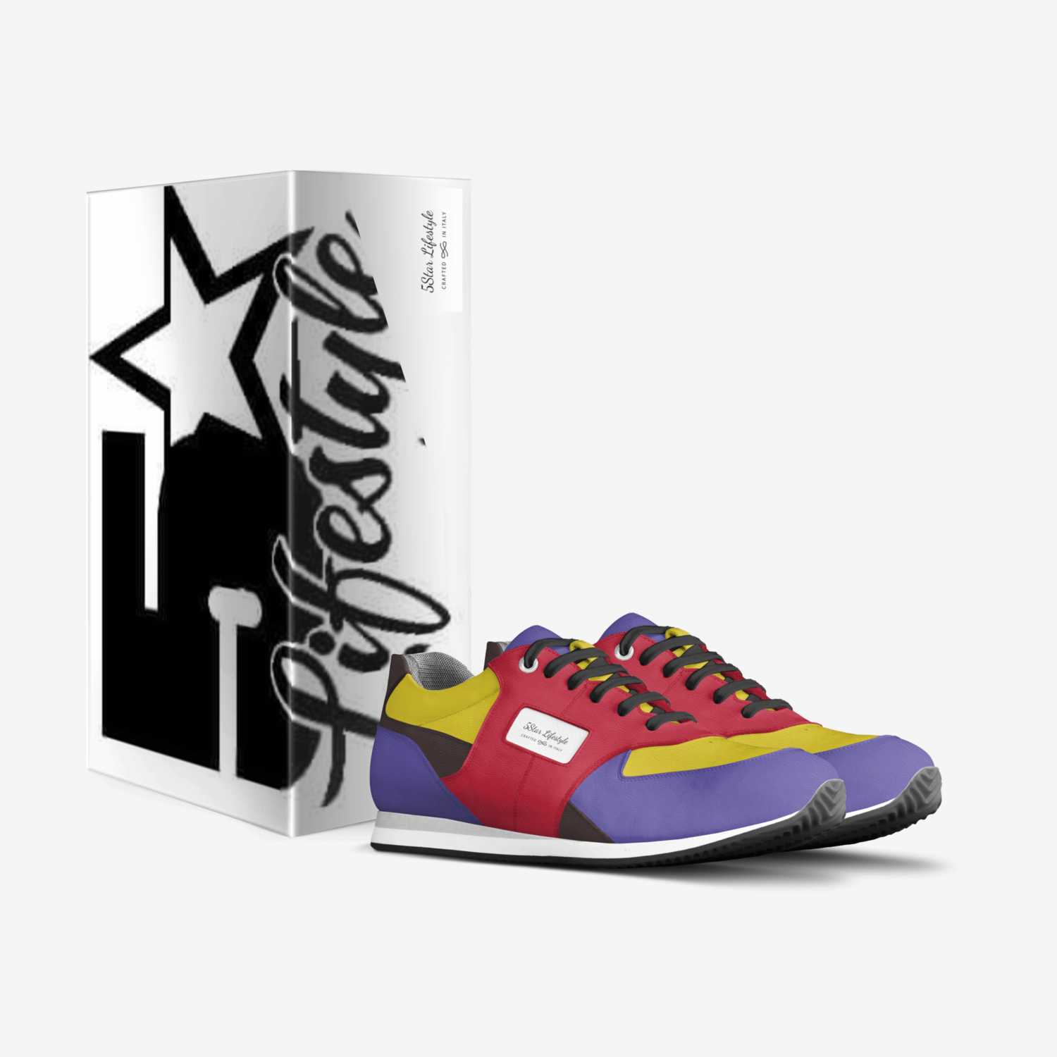 5Star Lifestyle  custom made in Italy shoes by Javon Mathis | Box view