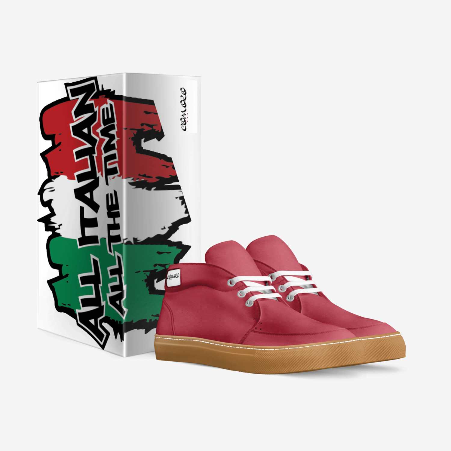 Comoko custom made in Italy shoes by Anthony Coco | Box view