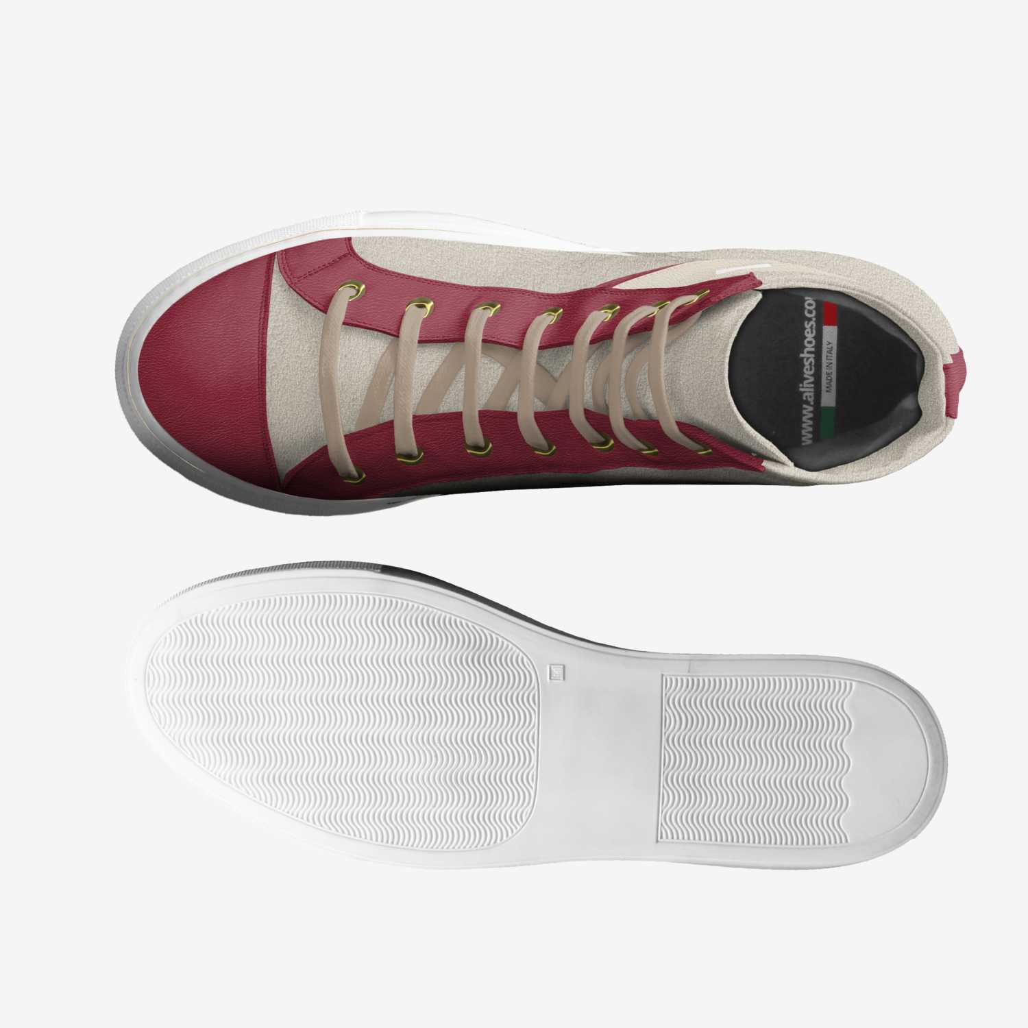 Cataclysmic custom made in Italy shoes by Gary Fields | Top view