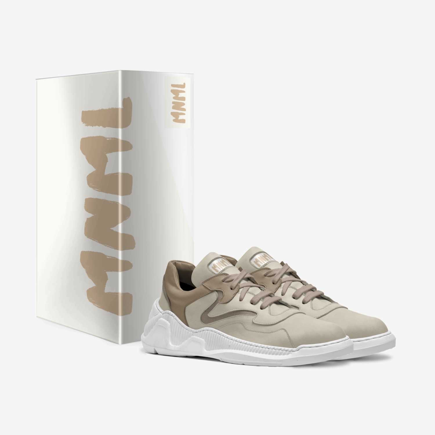 mnml custom made in Italy shoes by Madelyn Berry | Box view