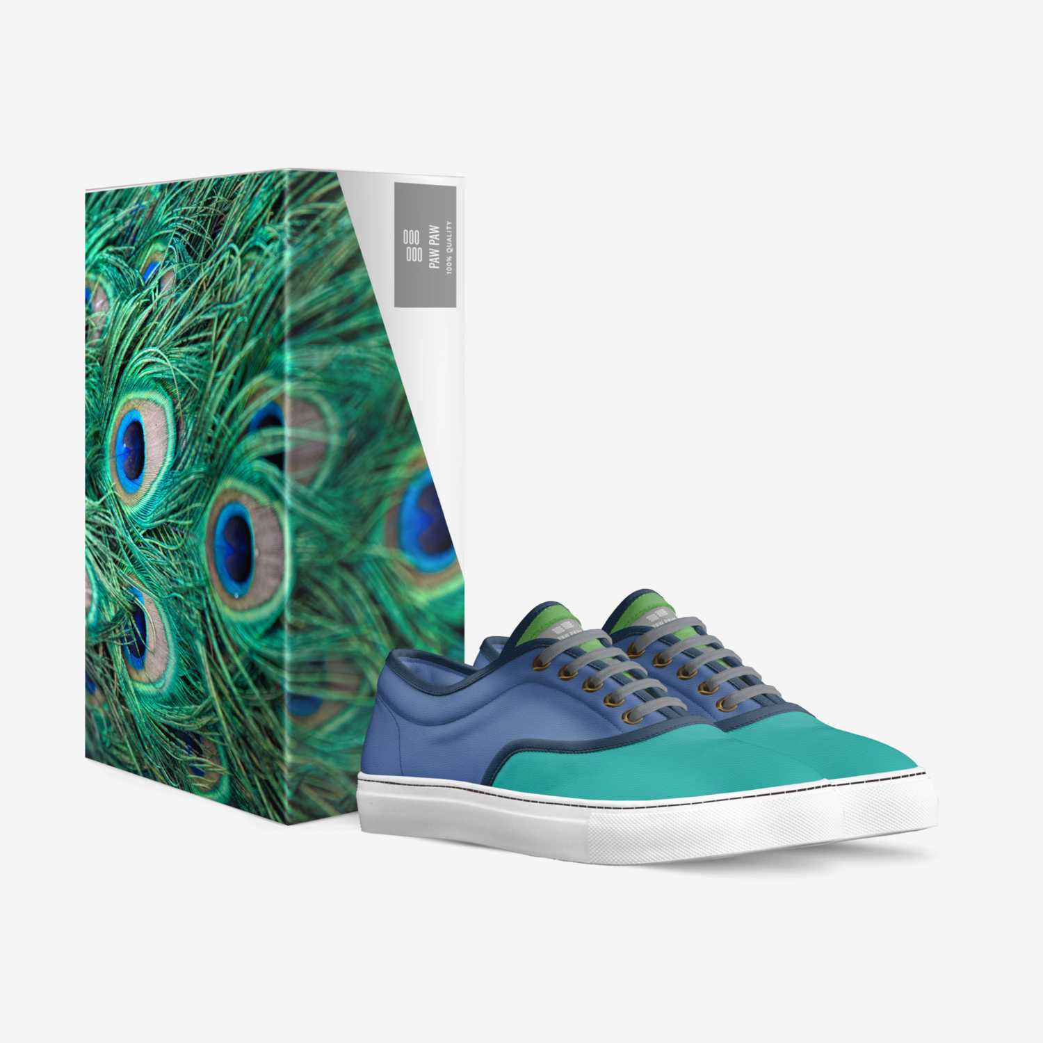 Paw Paw custom made in Italy shoes by Anthony Adkins | Box view