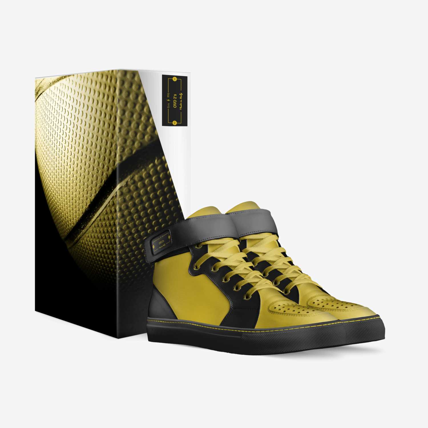 OVO 2's custom made in Italy shoes by Nate Benzon | Box view