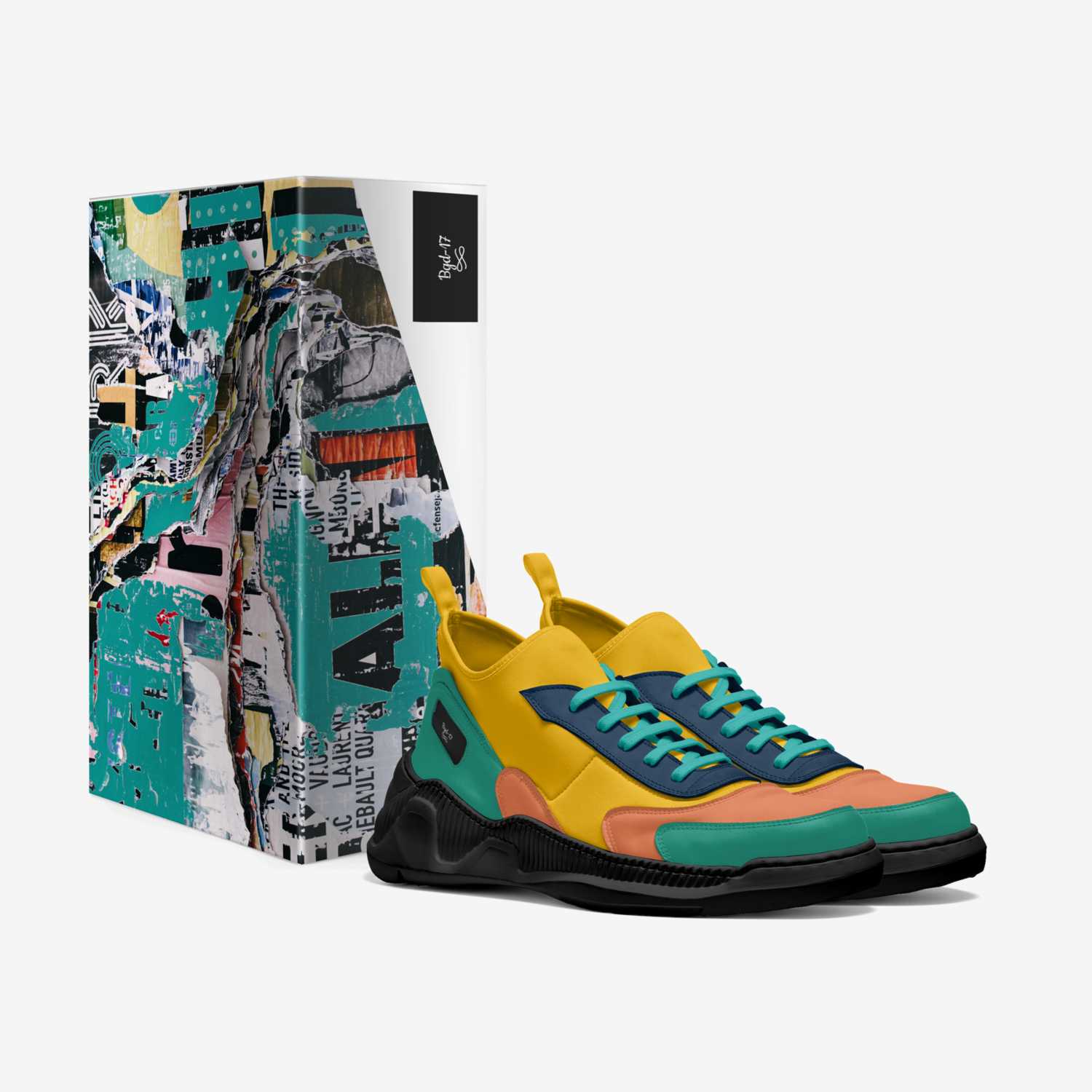 Bgd-17 custom made in Italy shoes by Shakema Mcmichael | Box view