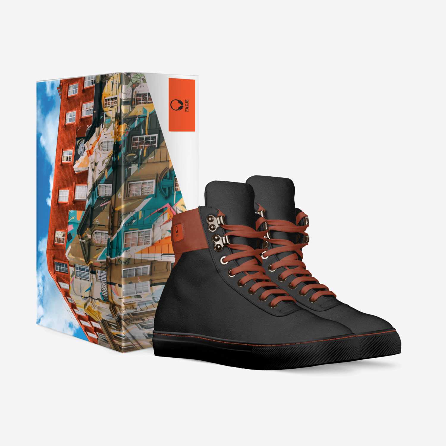 Fazje custom made in Italy shoes by Faz Rahmon | Box view