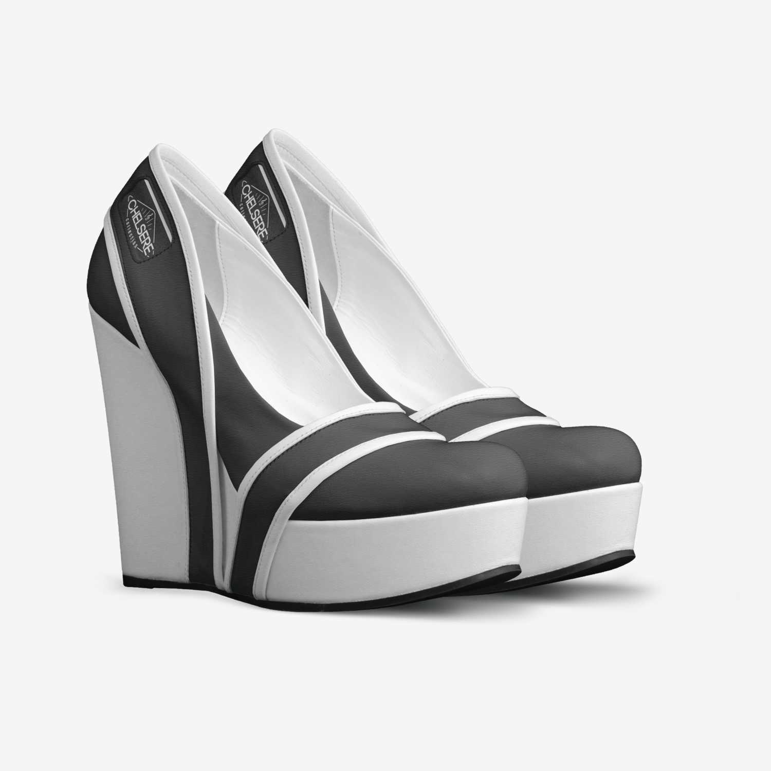 Daisy  custom made in Italy shoes by Chelsere Johnson | Double view