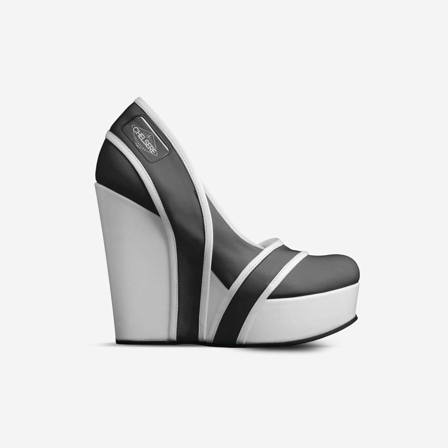 Daisy  custom made in Italy shoes by Chelsere Johnson | Side view