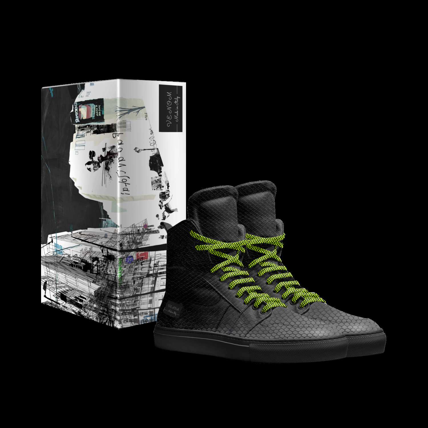 V E N O M A Custom Shoe concept by Vince Grosero