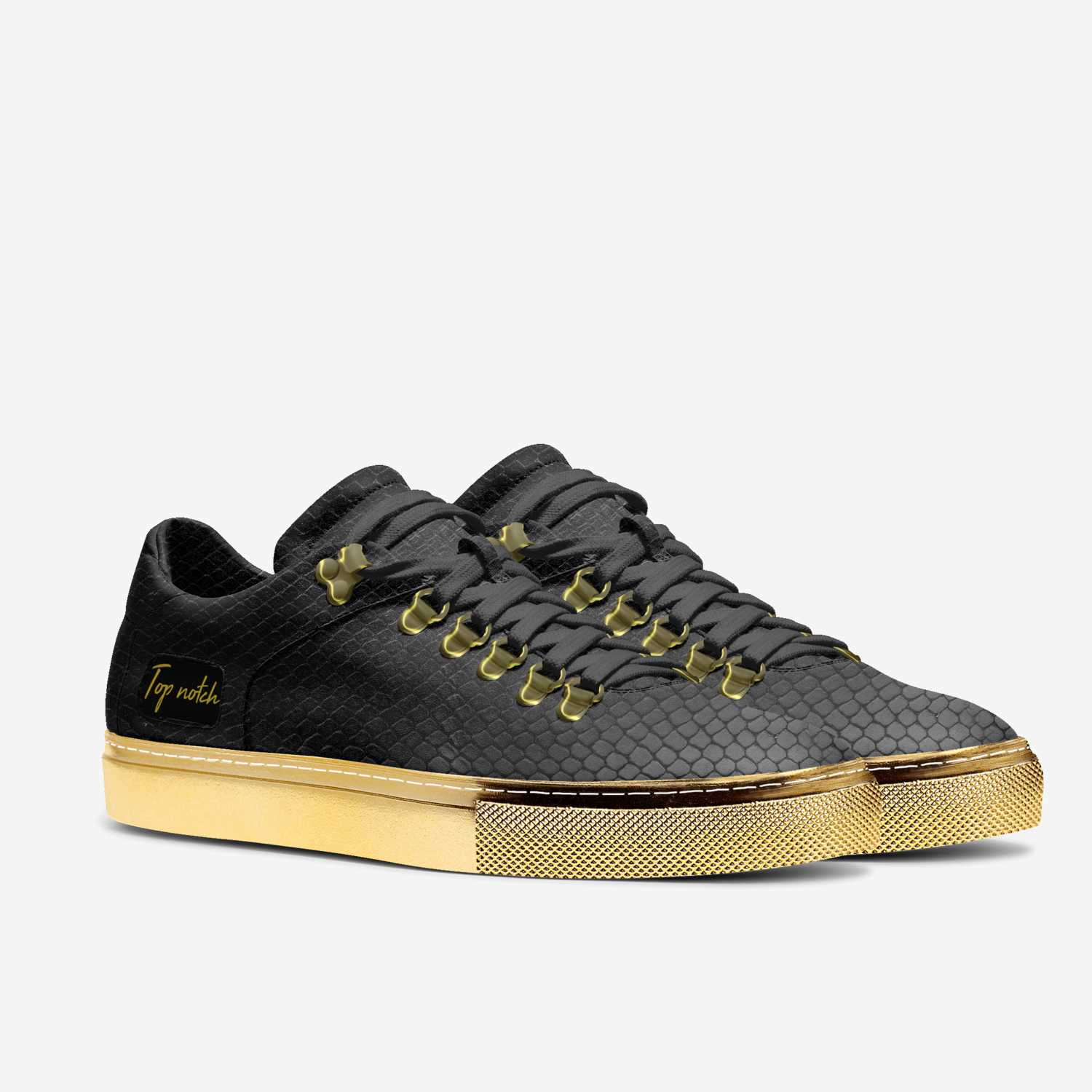 Top Notch NME 2 custom made in Italy shoes by Craig Washington | Double view
