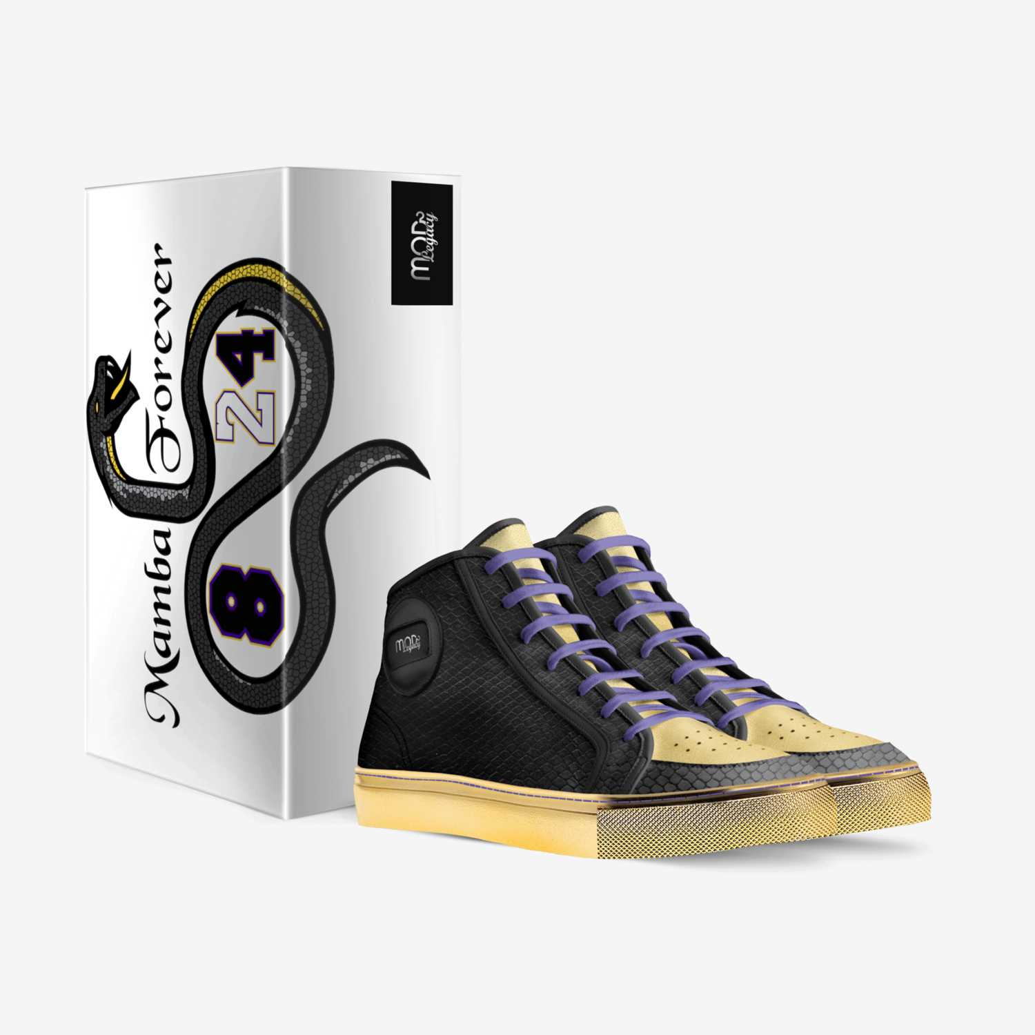 MAMBA FOREVER custom made in Italy shoes by Blake Alexandros | Box view