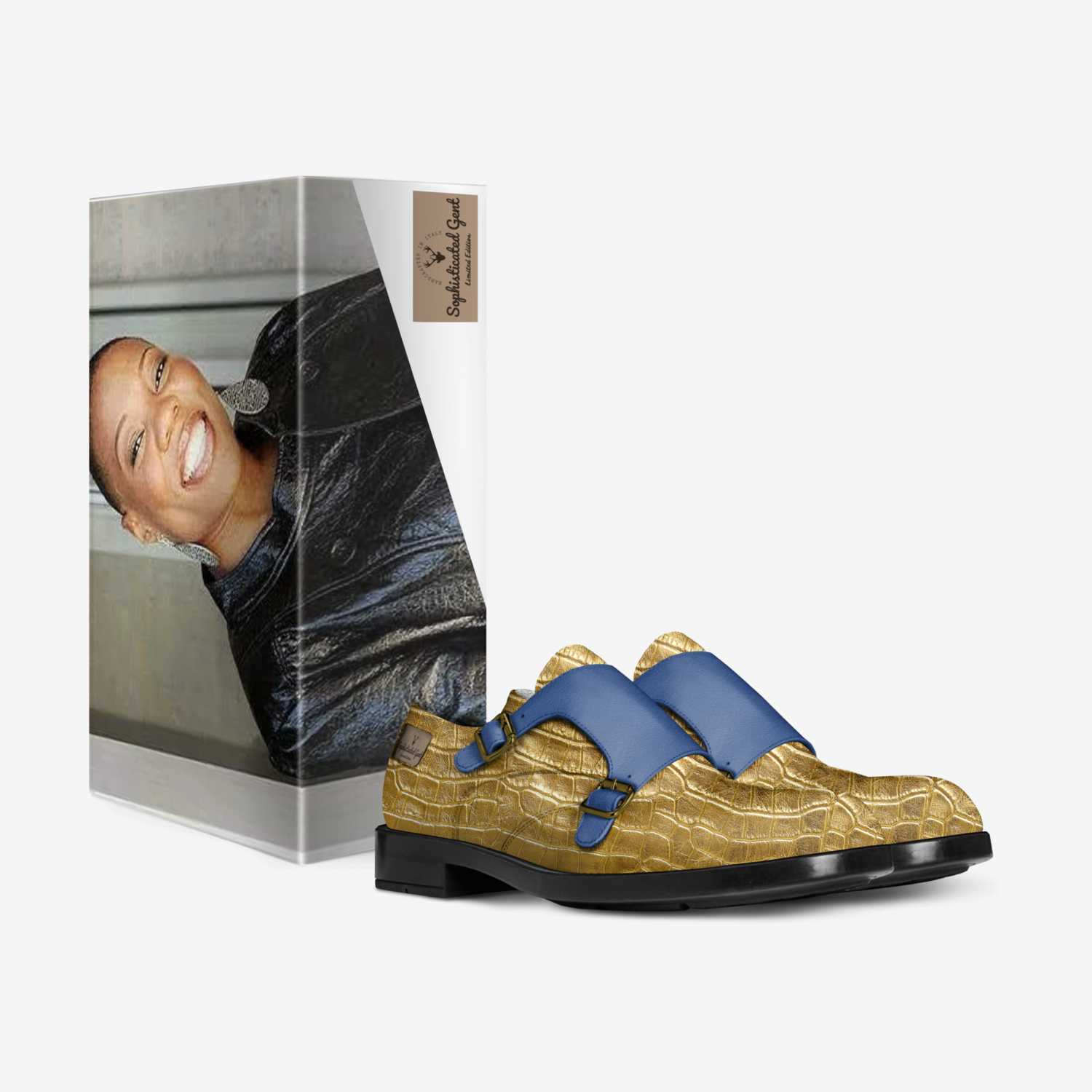 Sophisticated Gent custom made in Italy shoes by Jasmine Delaney | Box view