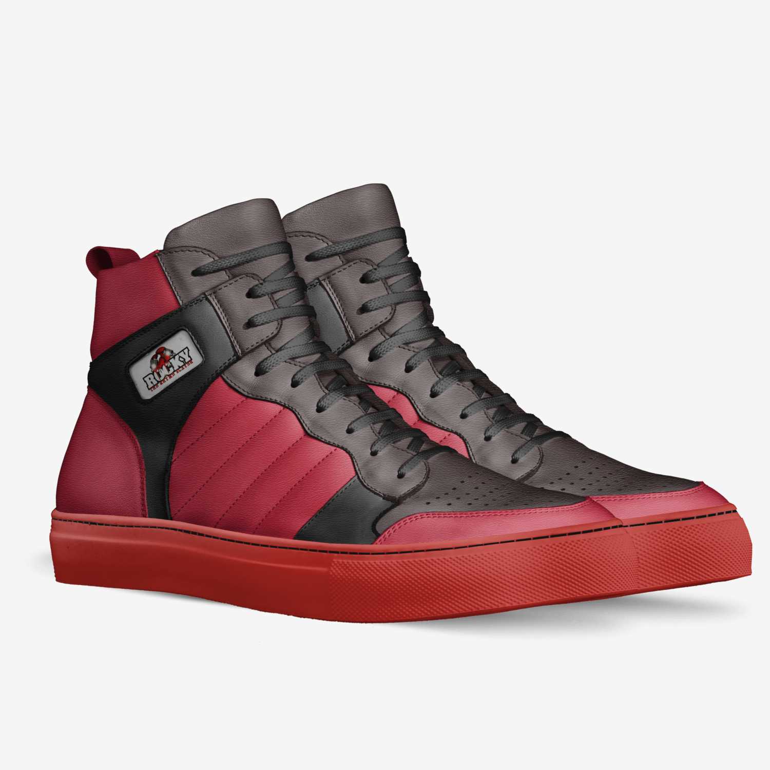 ROC'IES custom made in Italy shoes by Rasheeda Johnson | Double view