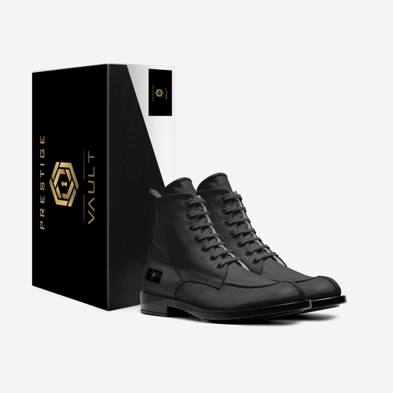 Prestige Vault  custom made in Italy shoes by Sasha Sparks | Box view