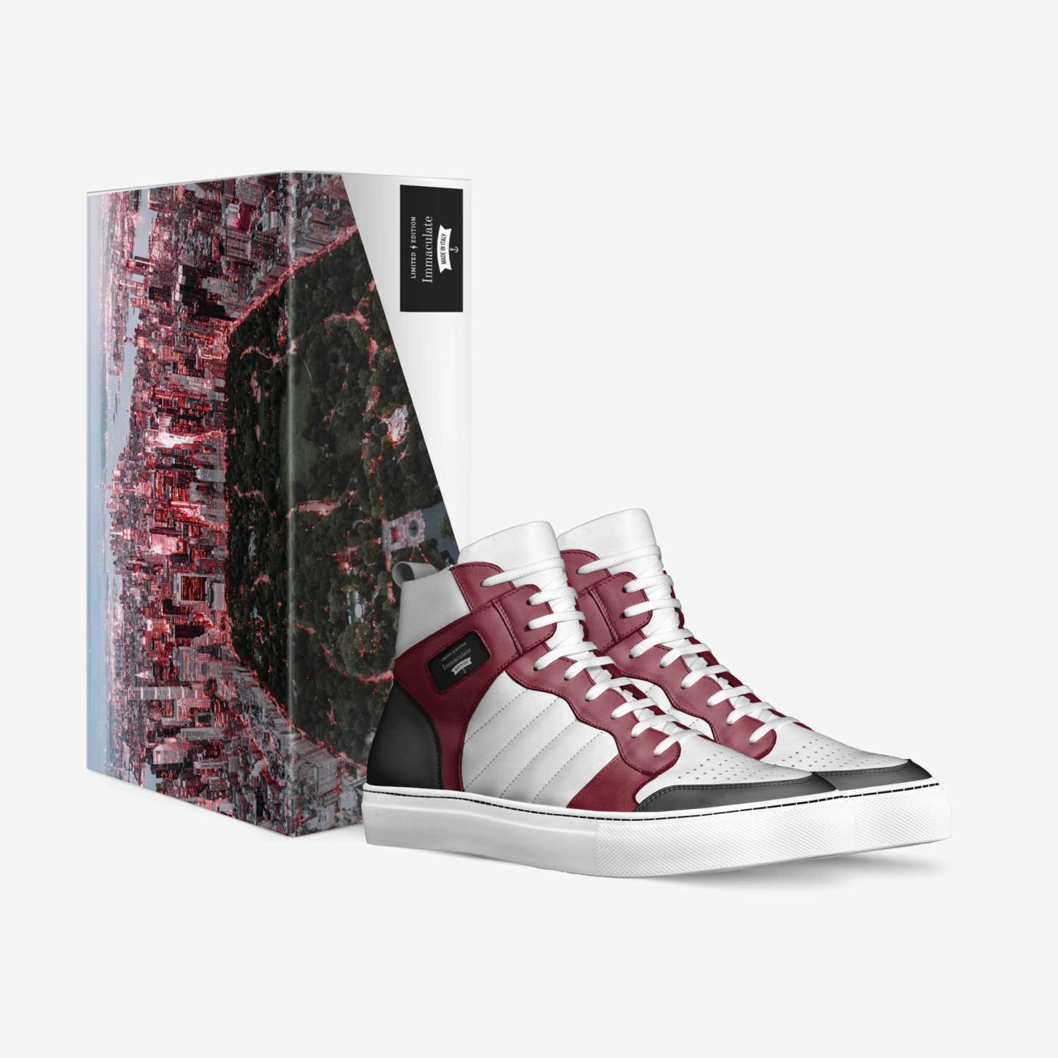 Immaculate custom made in Italy shoes by Jasmine Acevedo | Box view
