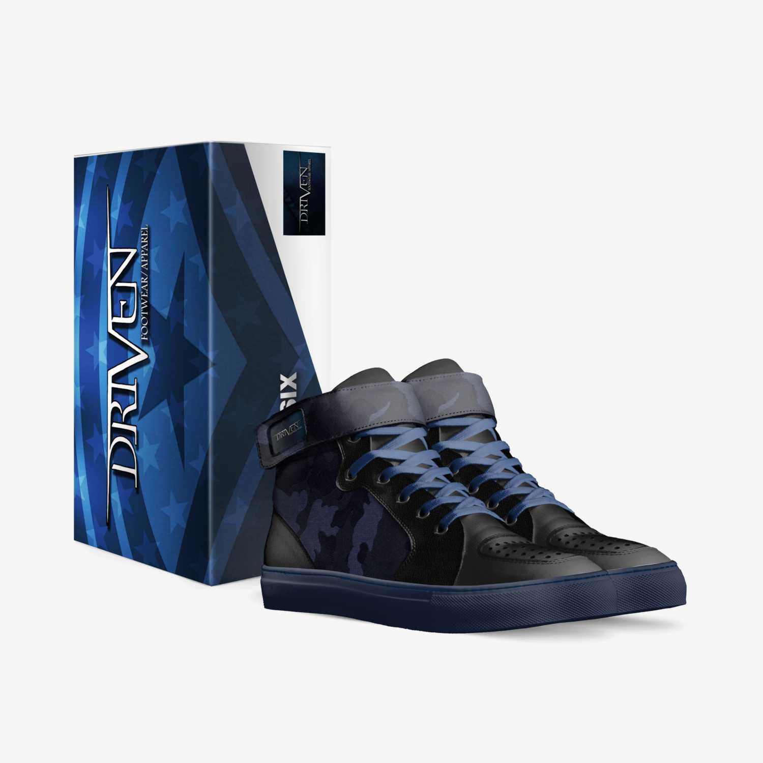 Driven Got Your 6 custom made in Italy shoes by Jason Oberly | Box view