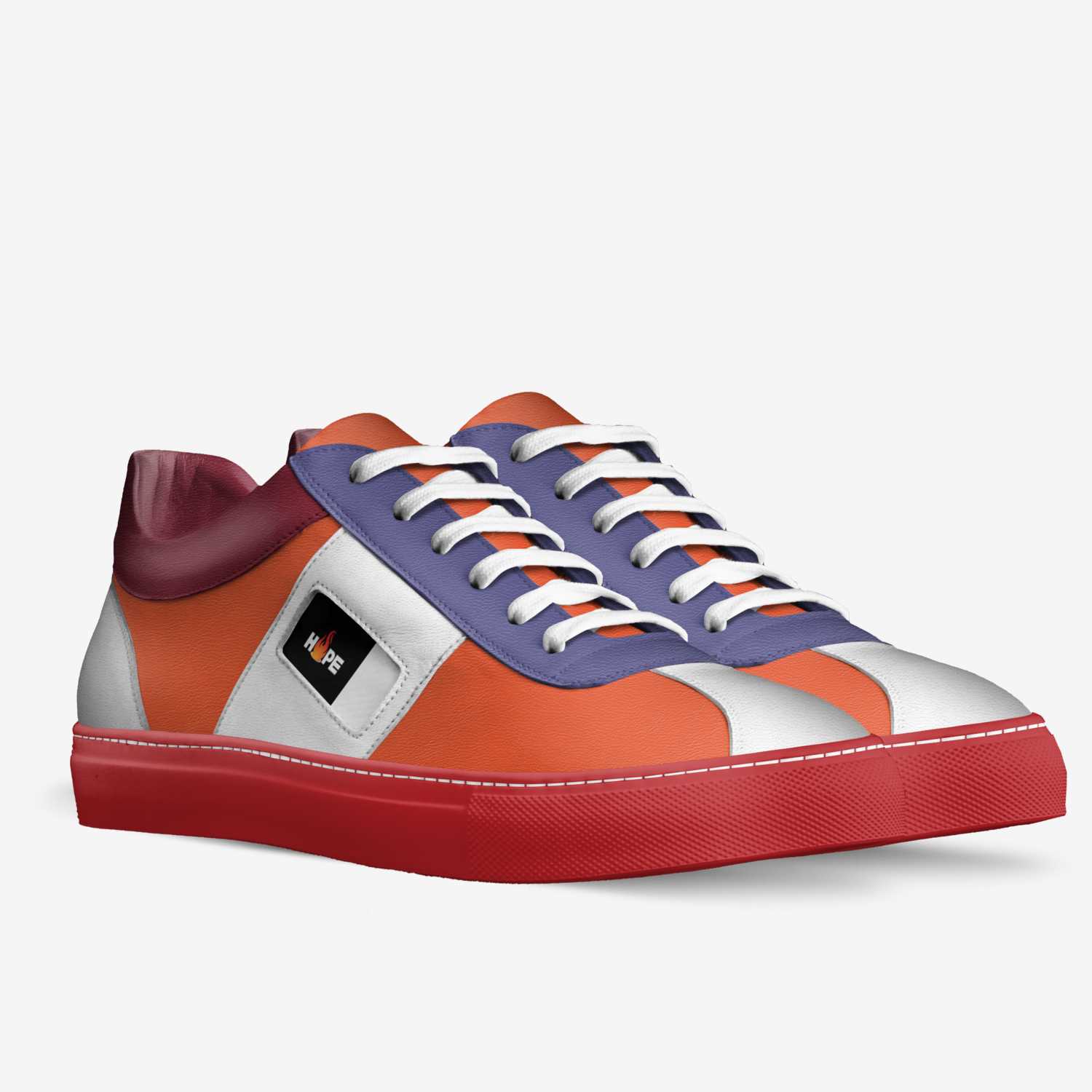 Hope custom made in Italy shoes by Waza Favor Sampa | Double view