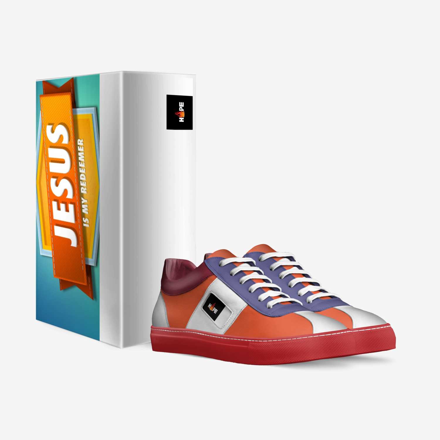 Hope custom made in Italy shoes by Waza Favor Sampa | Box view