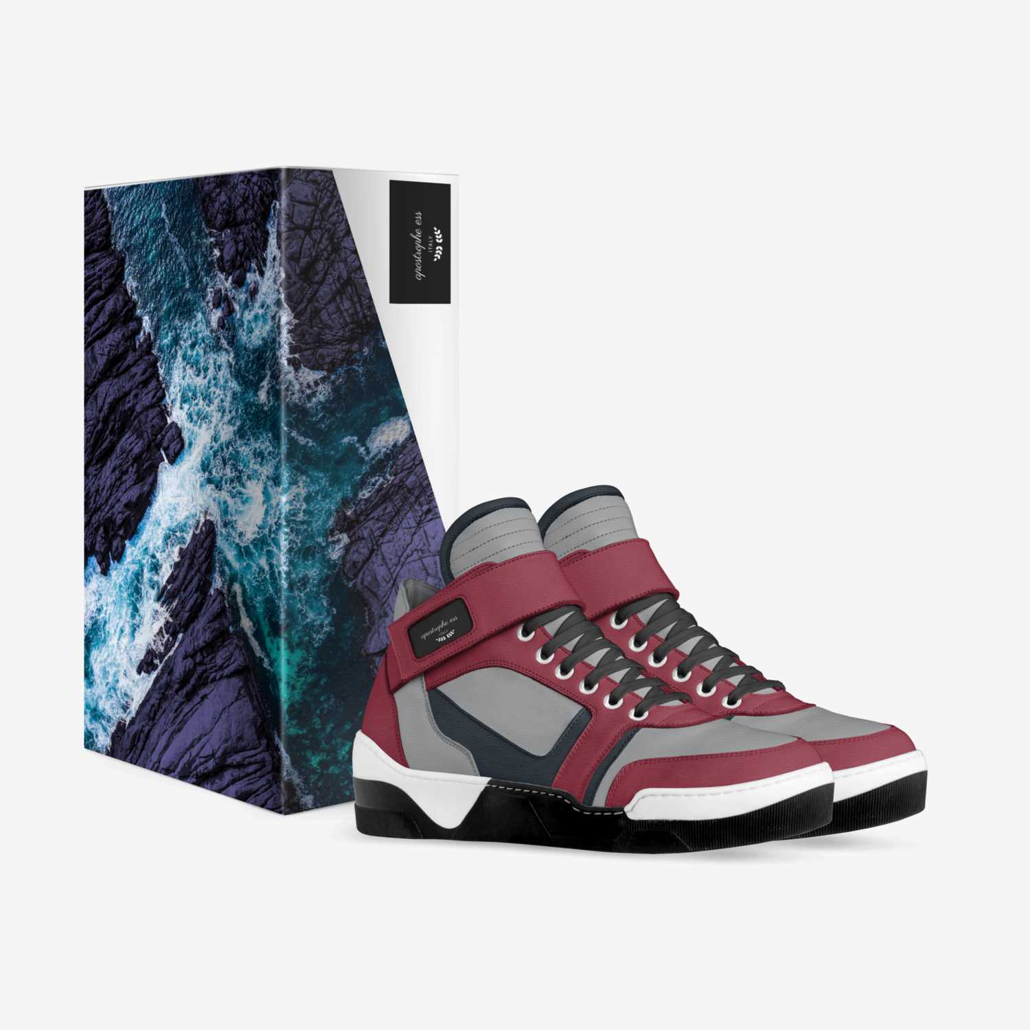 apostrophe ess  custom made in Italy shoes by Bryanna Chatterton | Box view