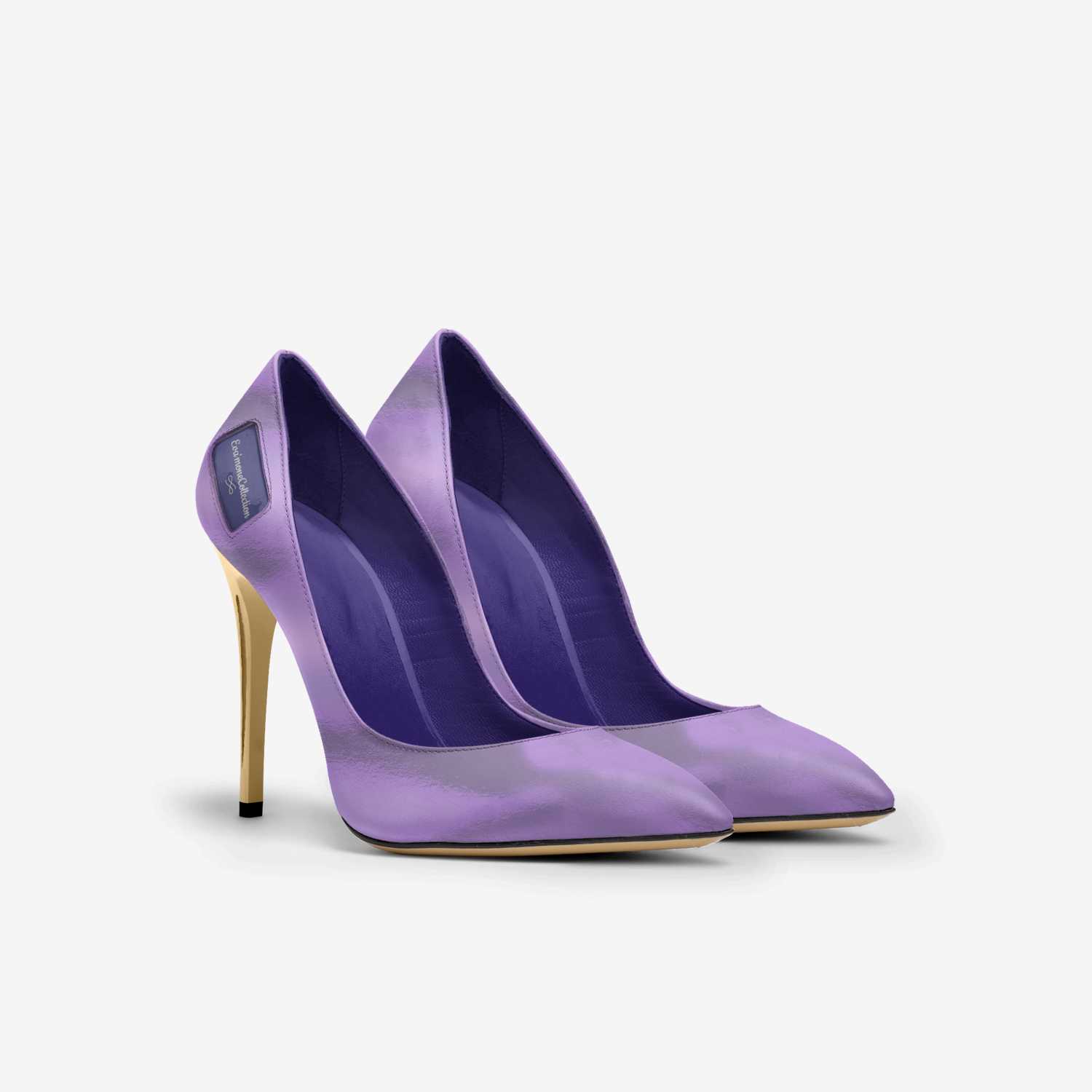 Eva'moneCollection custom made in Italy shoes by Courtney Bethea | Double view