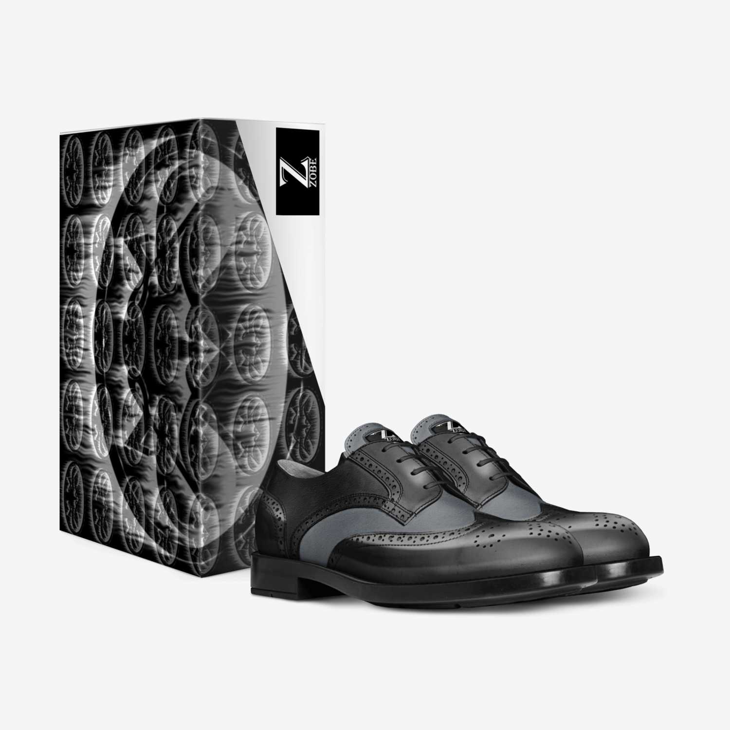 Zobe Class custom made in Italy shoes by Alonzo Black | Box view