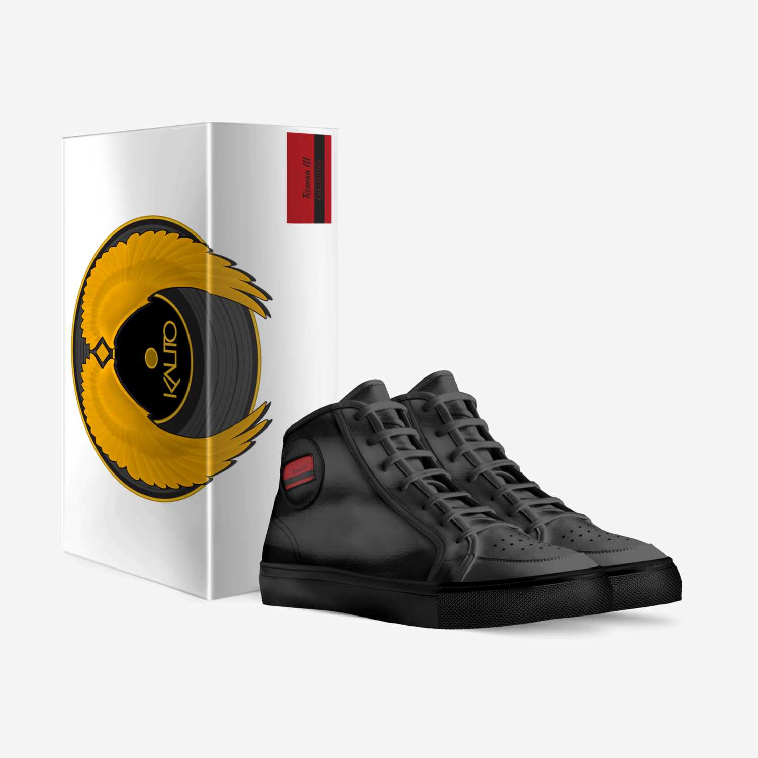 Roman III custom made in Italy shoes by Kalito Ayala | Box view