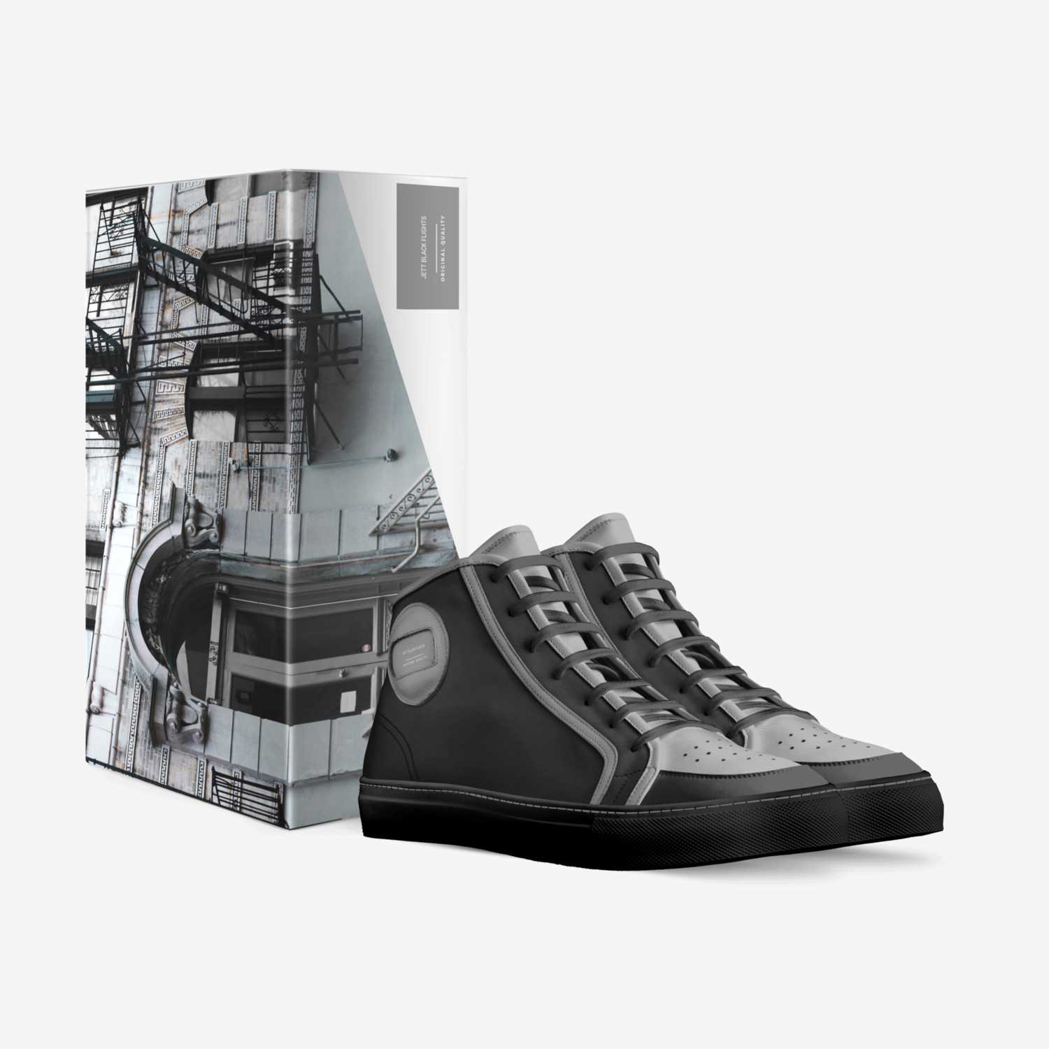 Jett Black Flights custom made in Italy shoes by Jett Black | Box view